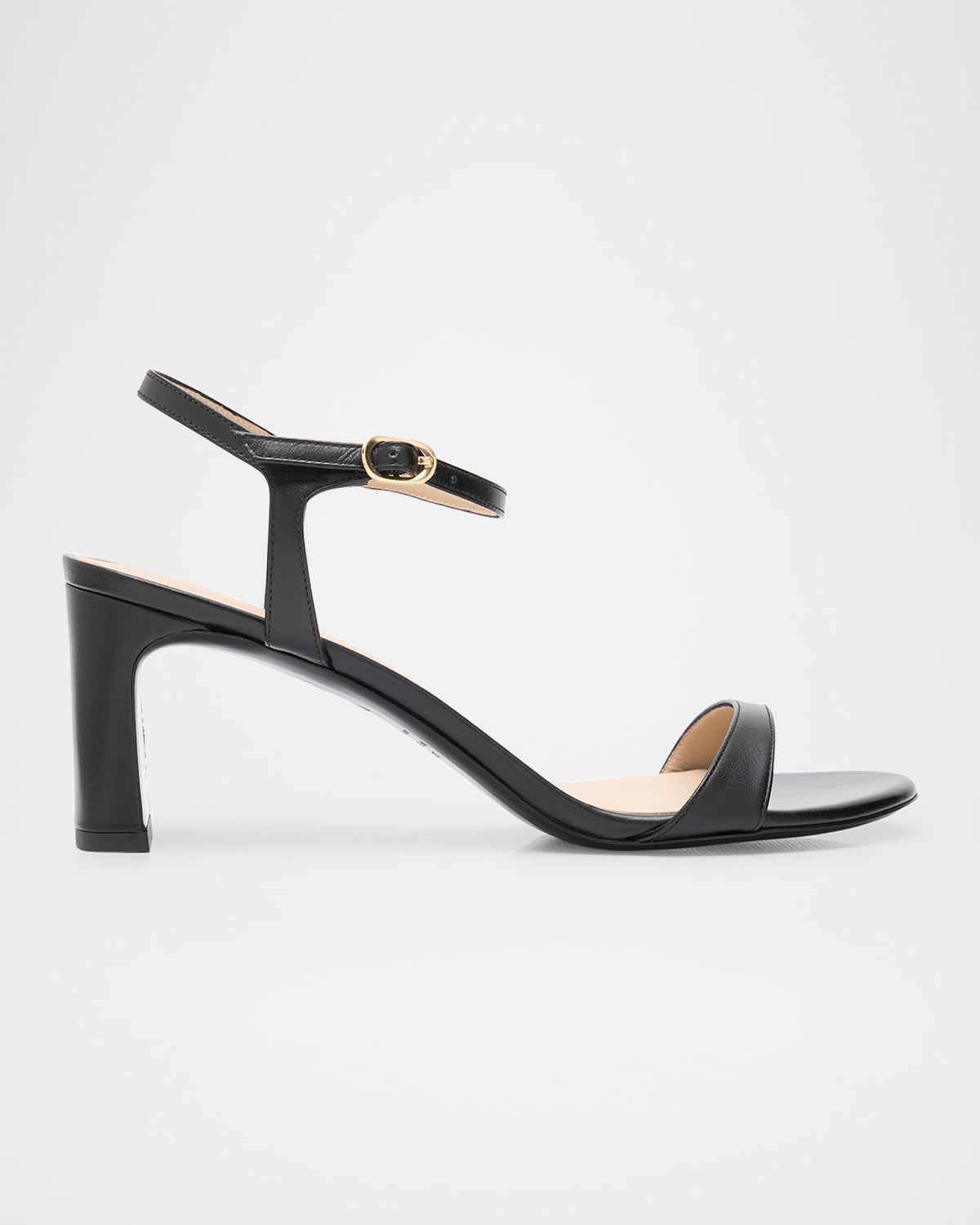 Stuart Weitzman Babette Leather Ankle-strap Sandals