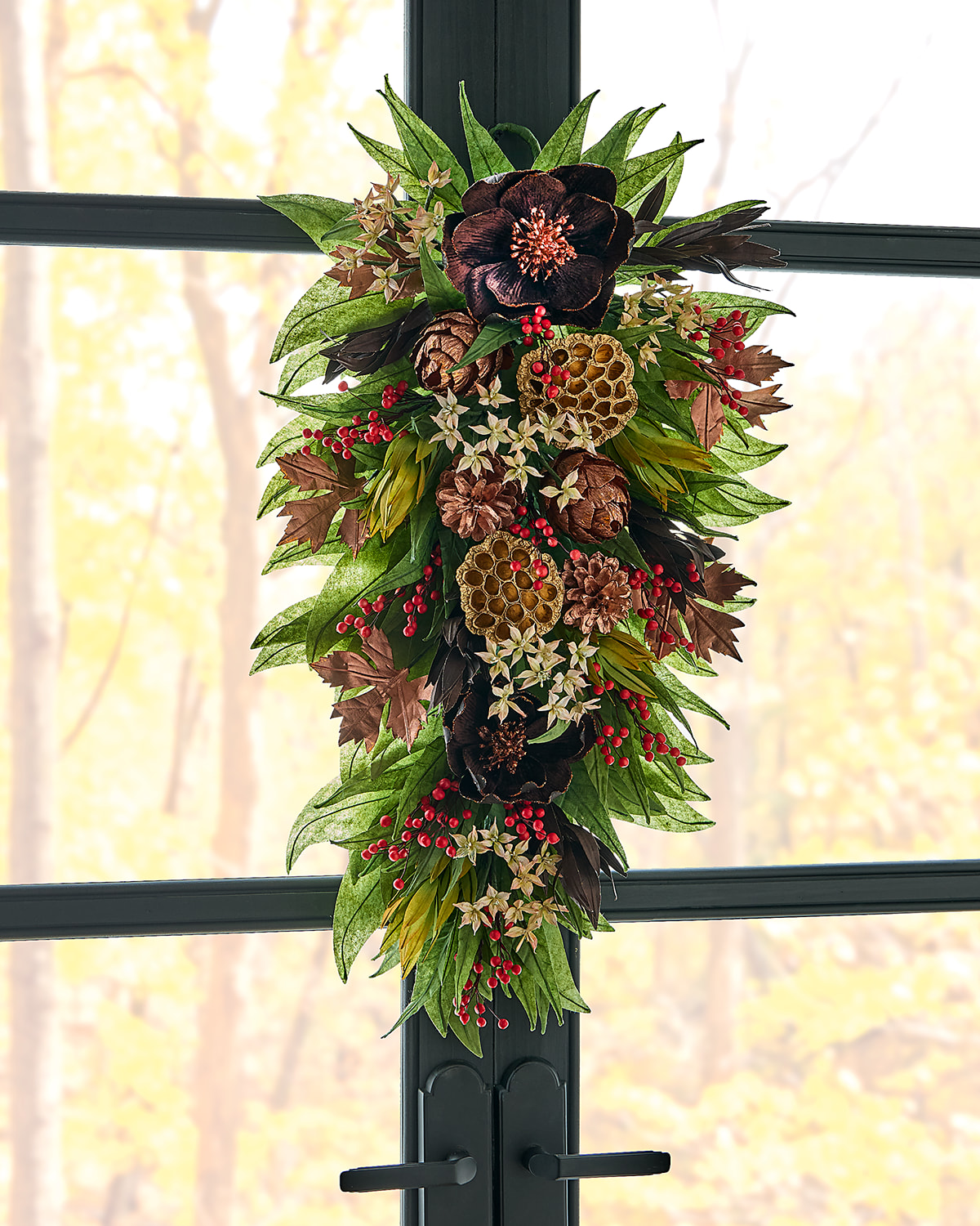 Neiman Marcus Autumn Harvest 30" Door Spray