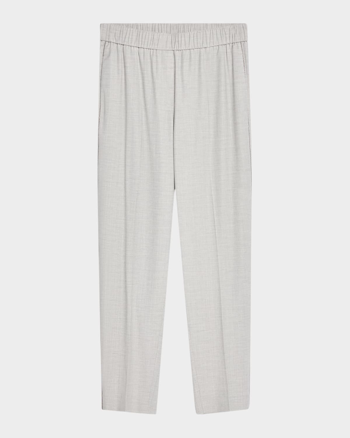 Tapered Punto Luce Crop Pants