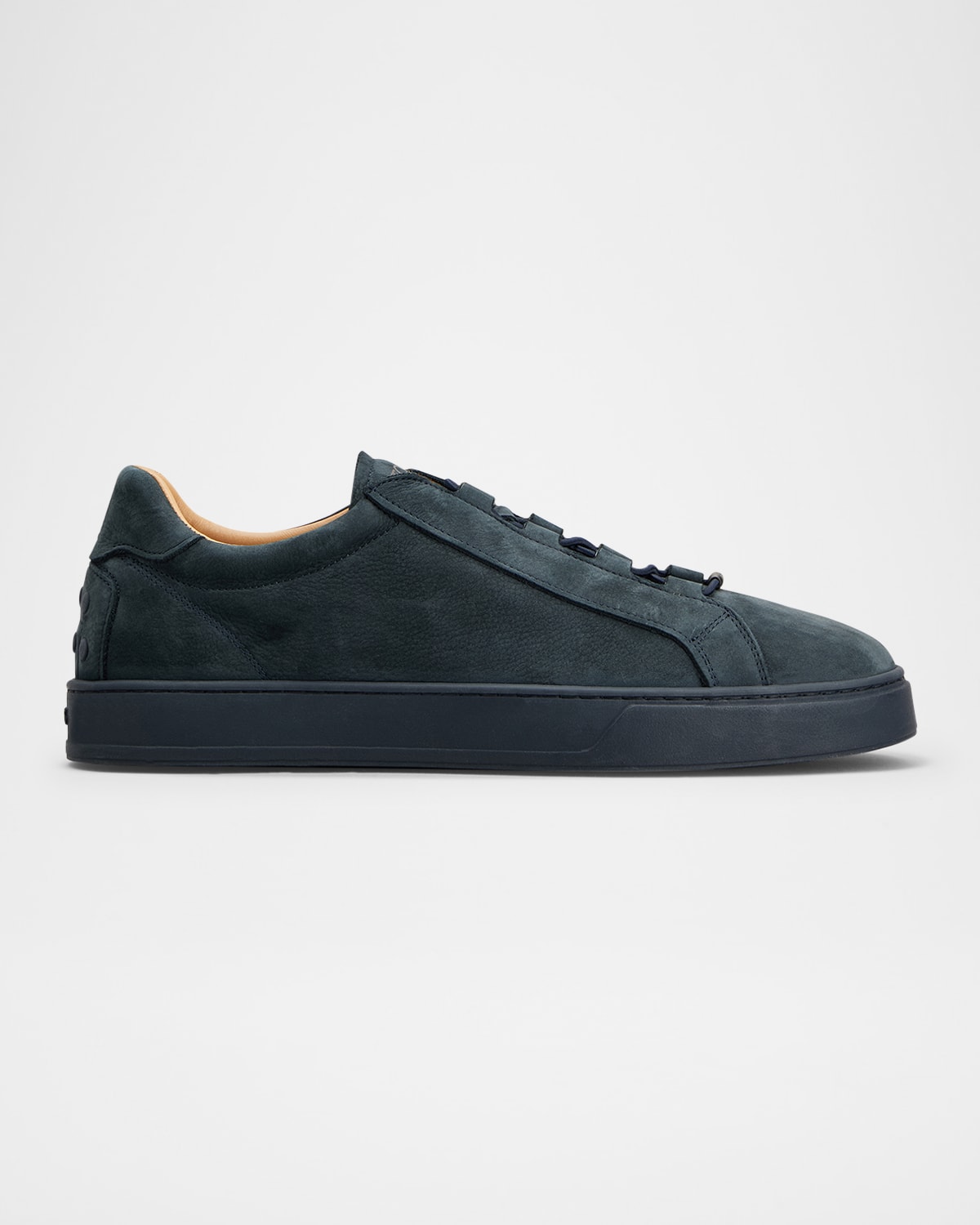 Men's Sportivo Elastico Leather Low-Top Sneakers