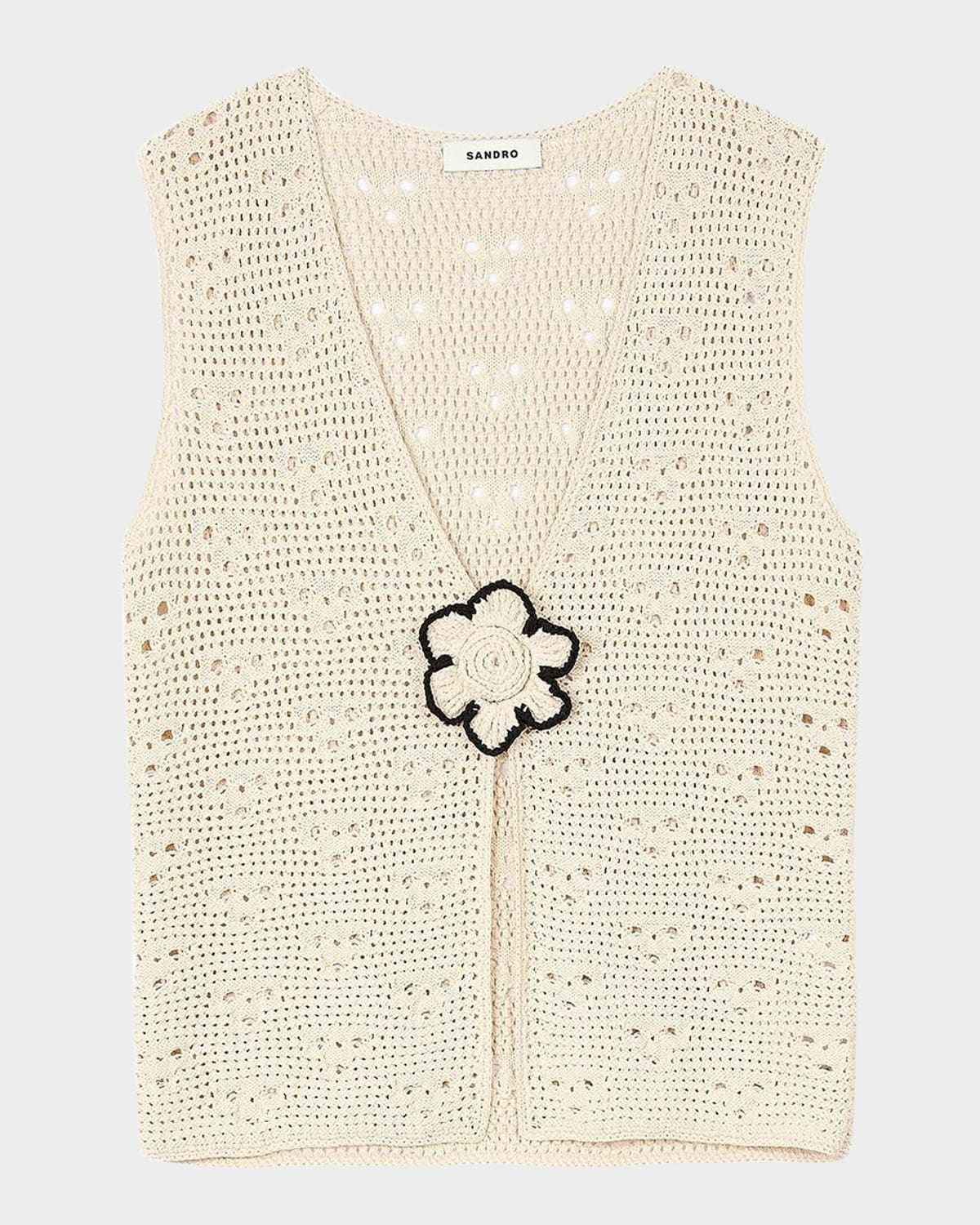 SANDRO ANOUCK SWEATER VEST 