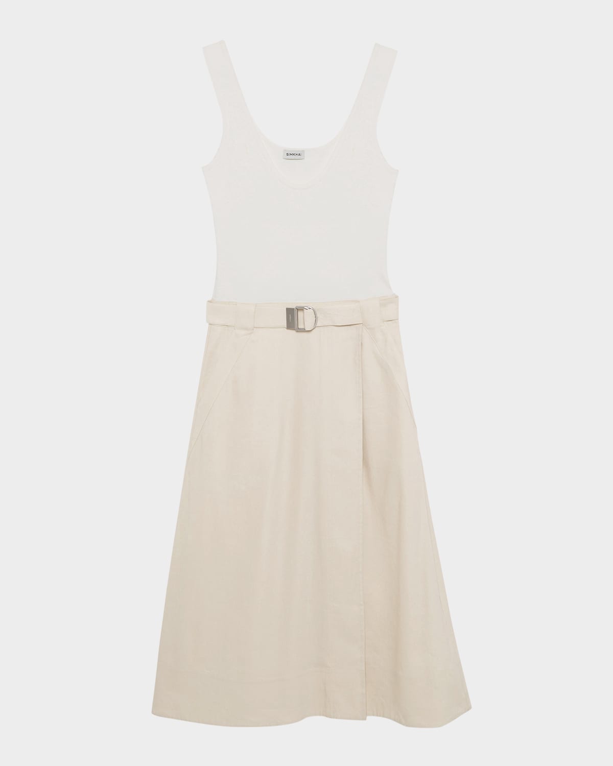 Shop Simkhai Camden Tank Midi Dress