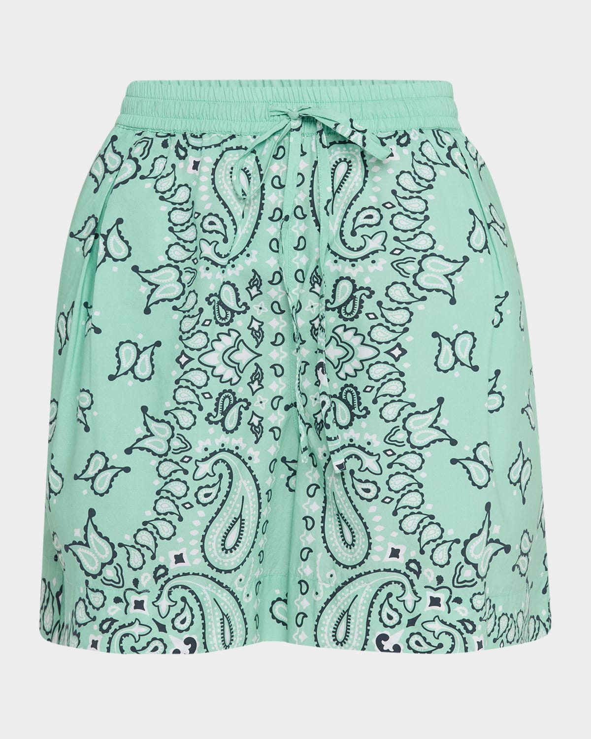 Essentiel Antwerp Hissels Bandana-printed Shorts