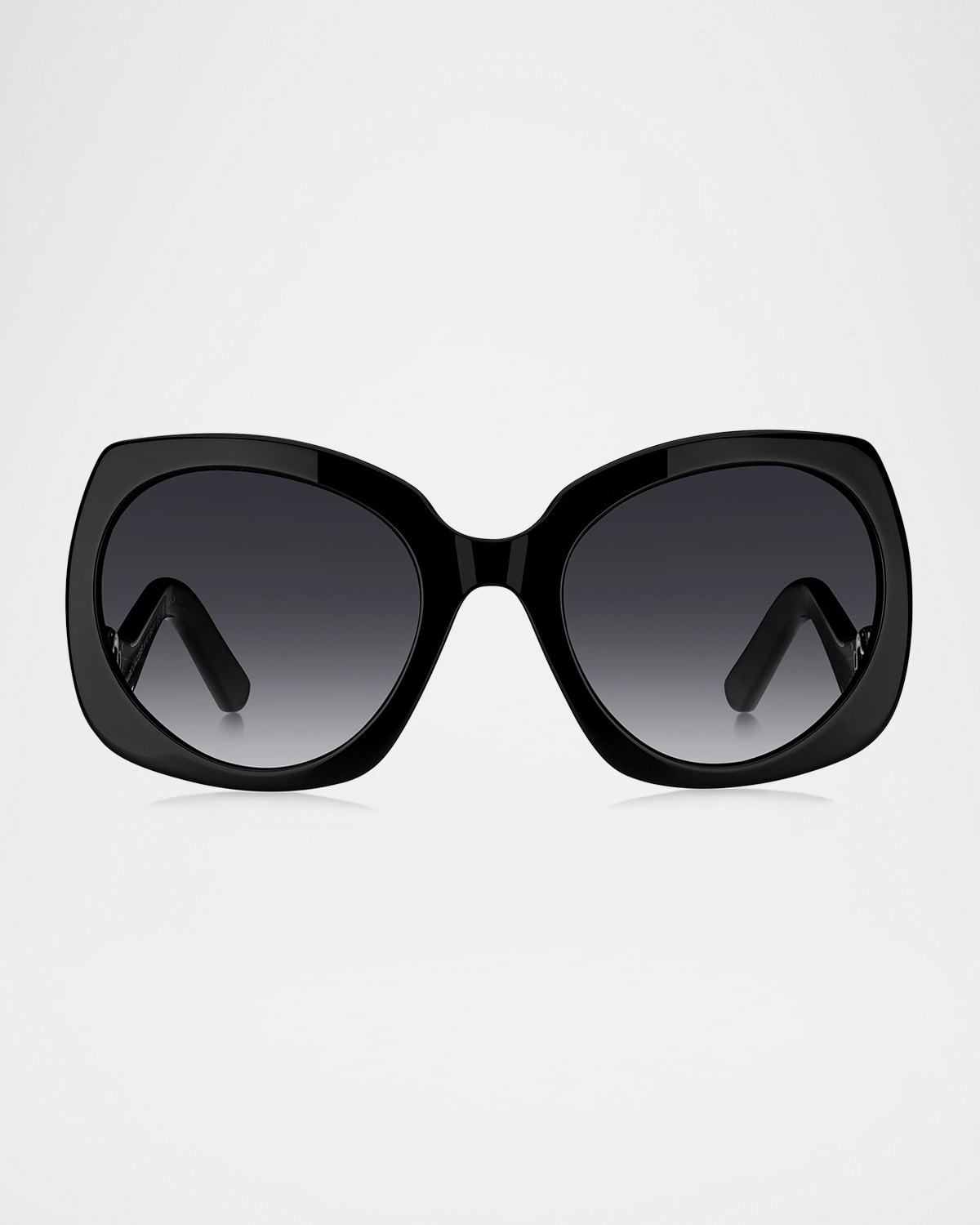 Marc Jacobs 808s Acetate Butterfly Sunglasses In Black