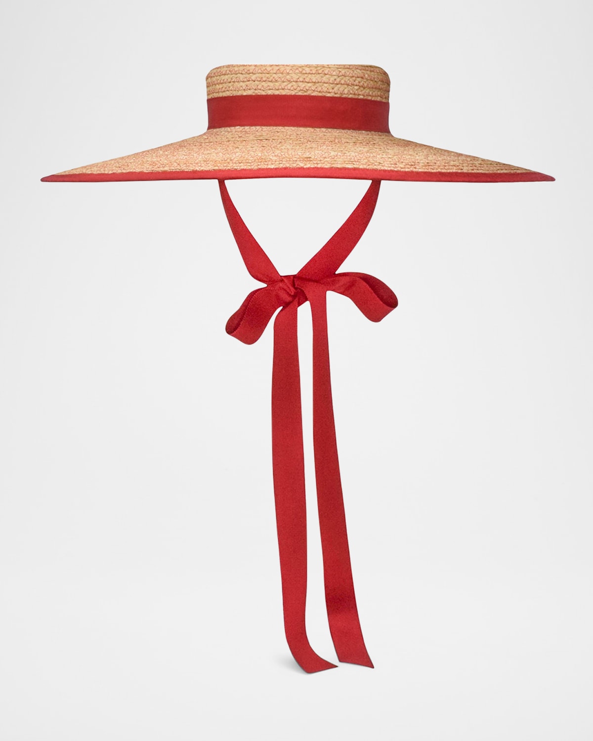 Claiborne Straw Bucket Hat With Cotton Scarf