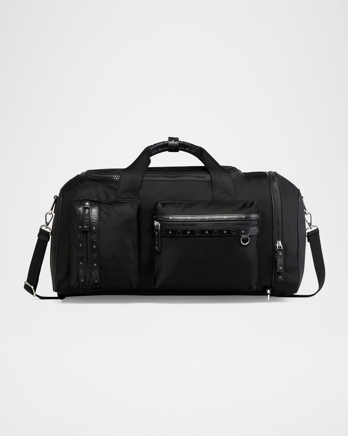 Mcm Ottomar Weekender Backpack In Black