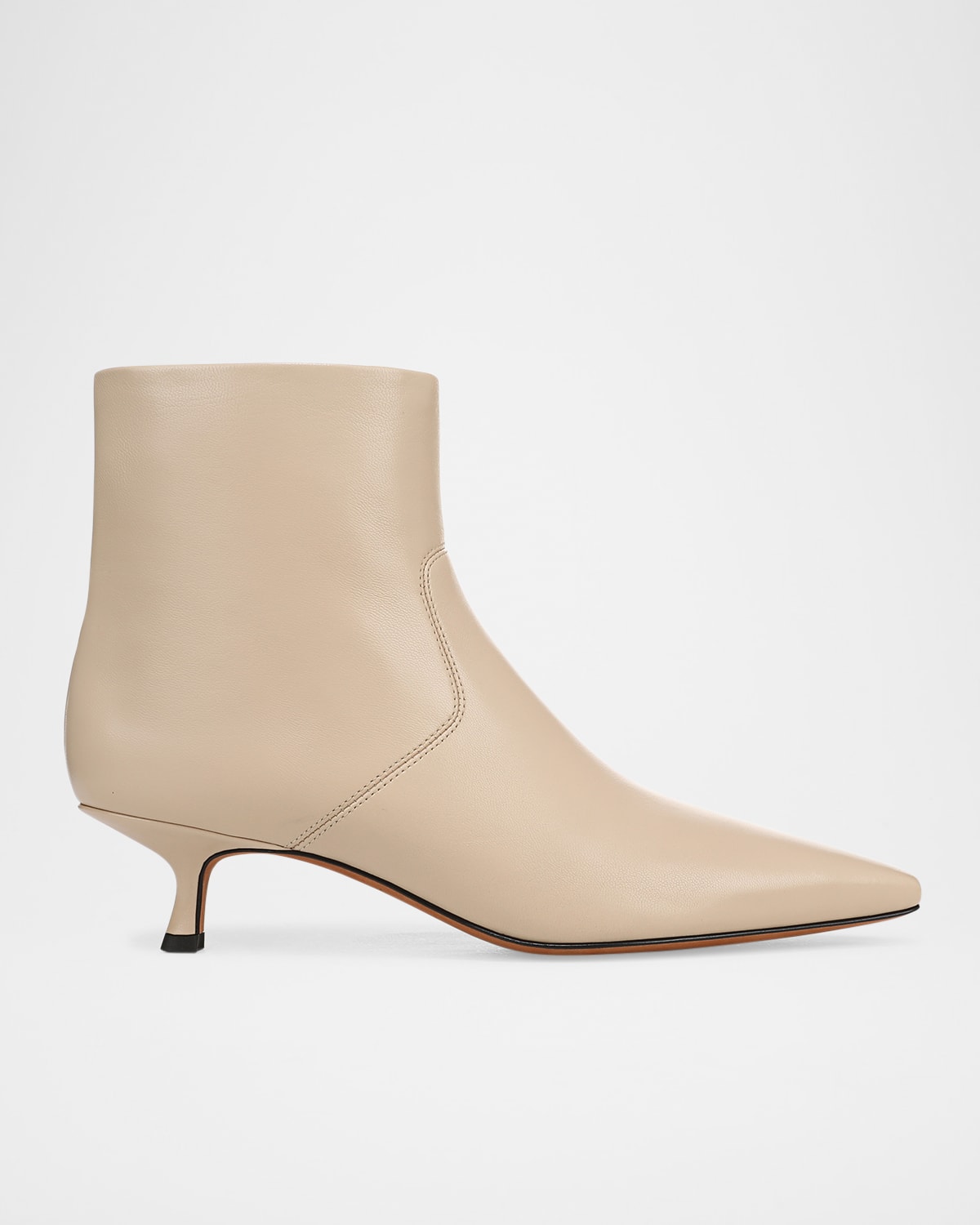 Vince Simone Leather Ankle Boots