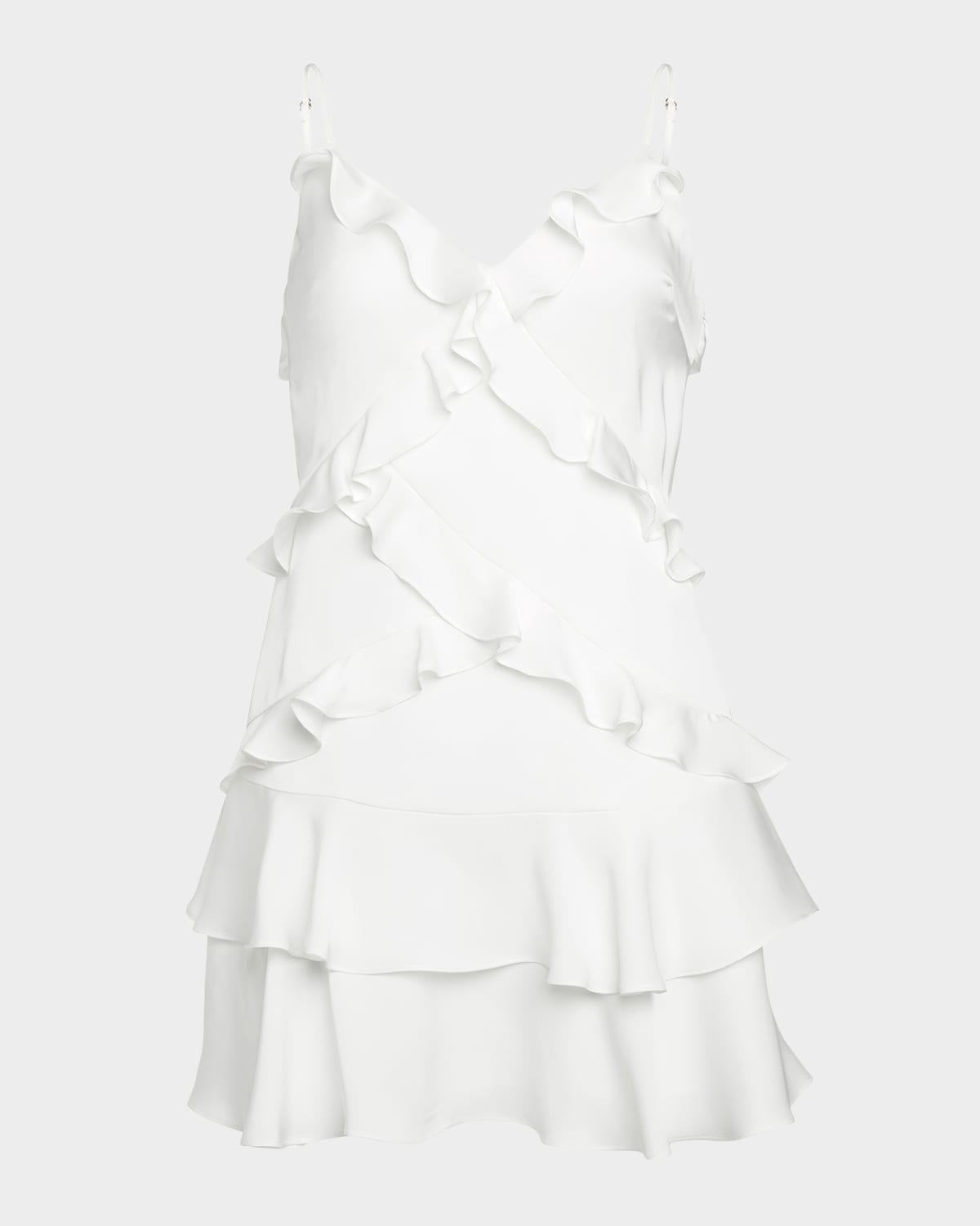 Ramy Brook Maria Ruffle Mini Dress