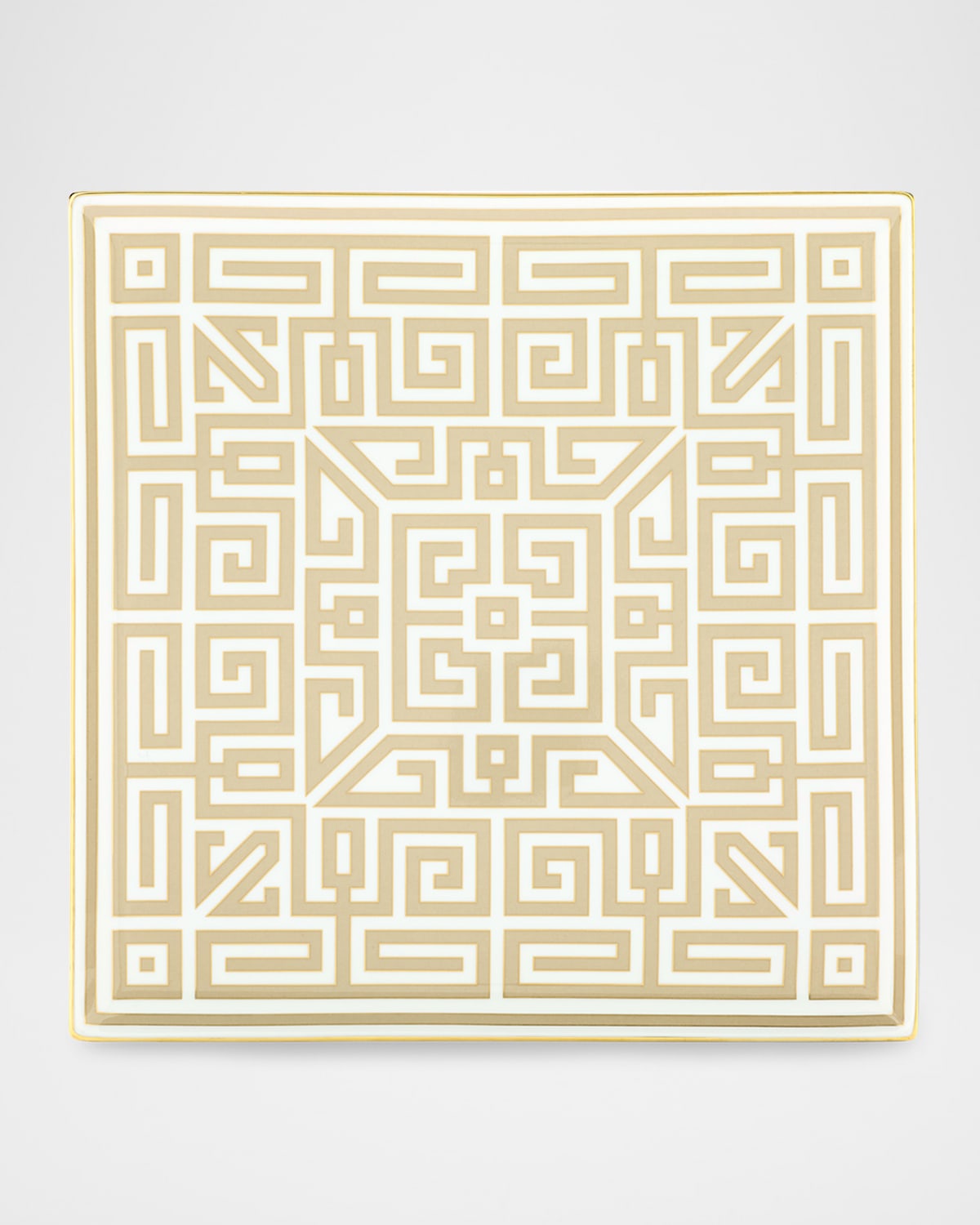 Ginori 1735 Labirinto Cachemire Vide Poche Square Plate