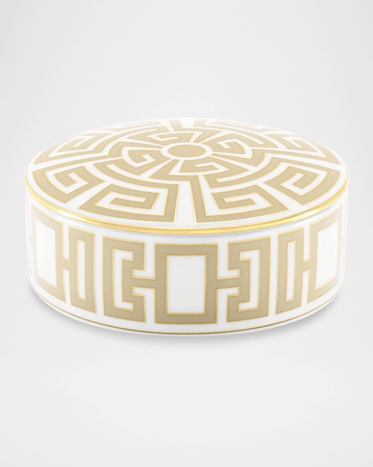 Ginori 1735 Labyrinth Pattern Trinket Box