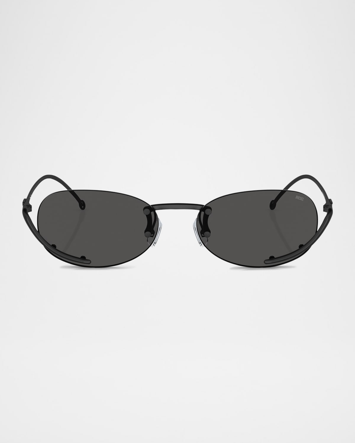 Diesel Men's DL1004 Oval Sunglasses