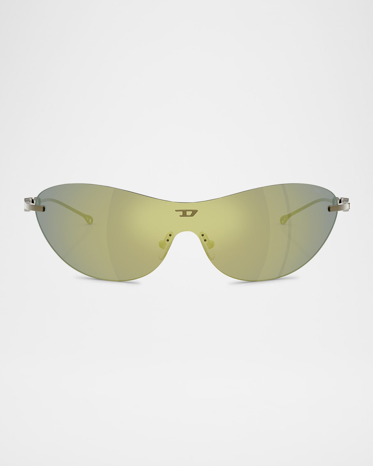 DIESEL MEN'S DL1006 OVAL SUNGLASSES 