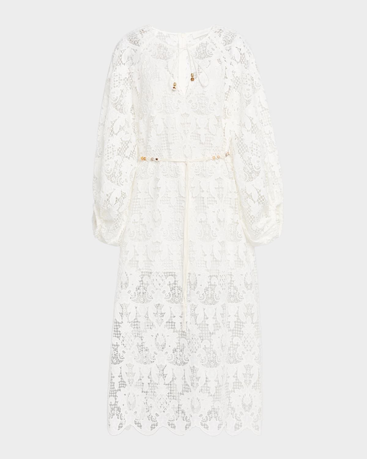 Zimmermann Coco Lace Midi Dress