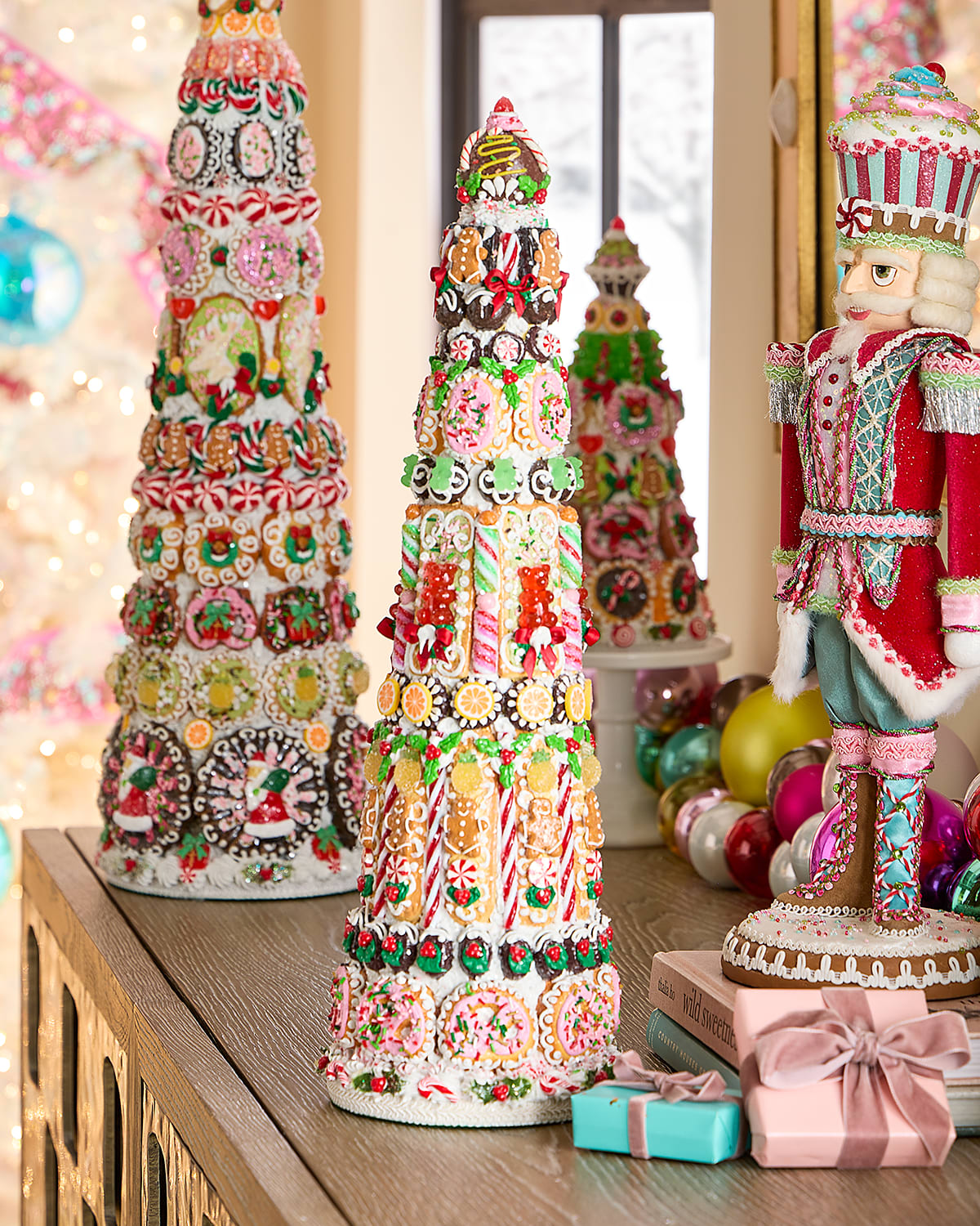 Sweet Savannah Medium Holiday Candy Tree, 18" In Multi