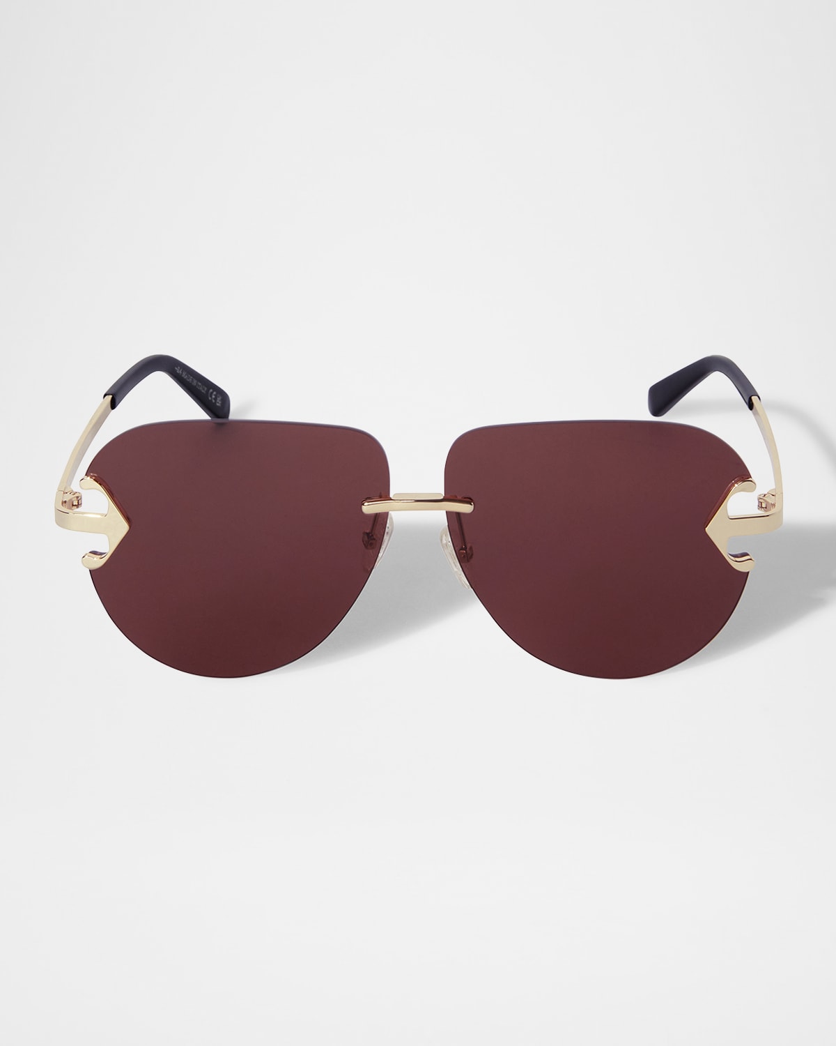 Off-white Men's Alexandria Metal Round Sunglasses