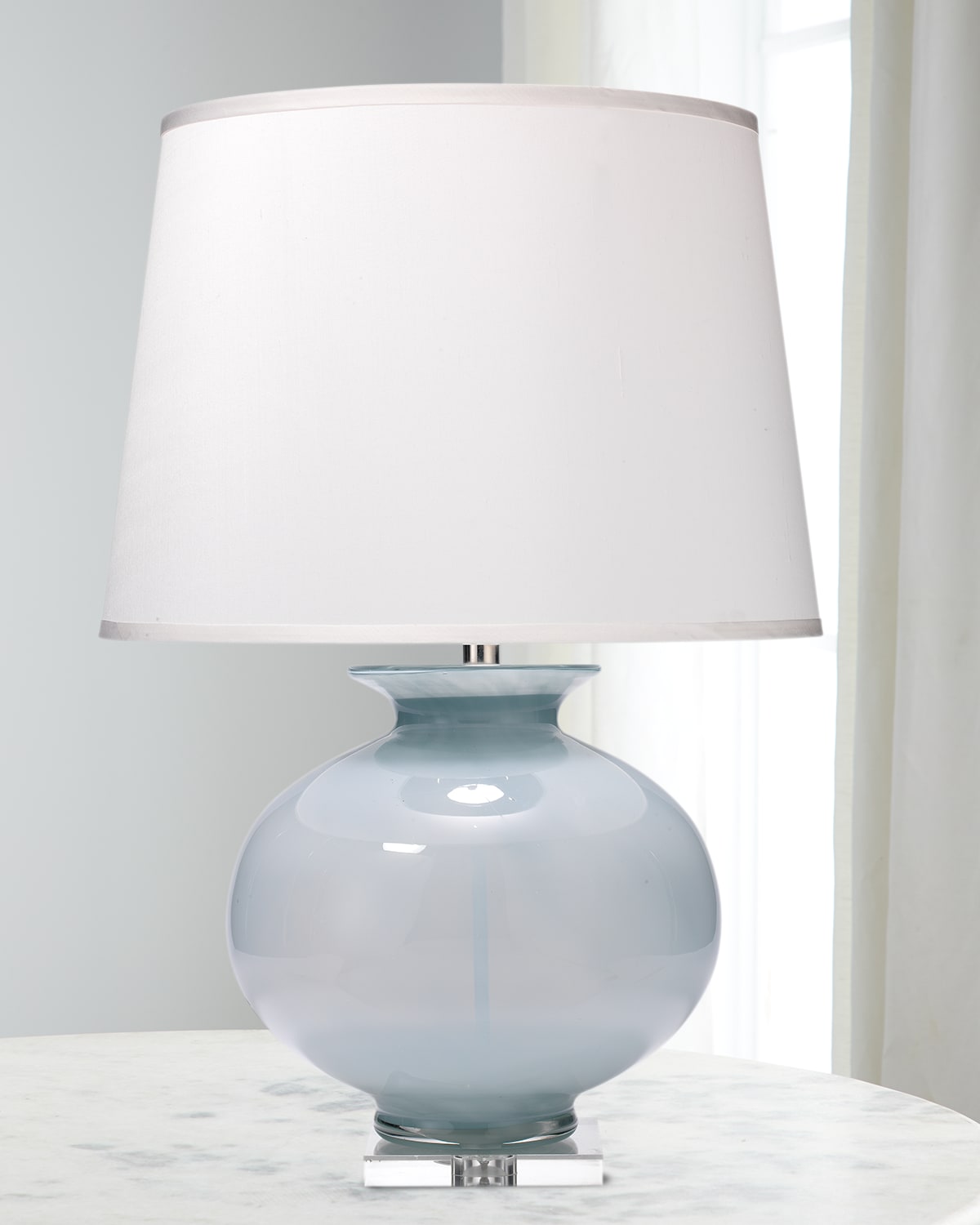 Jamie Young Heirloom 26.5" Table Lamp In Blue