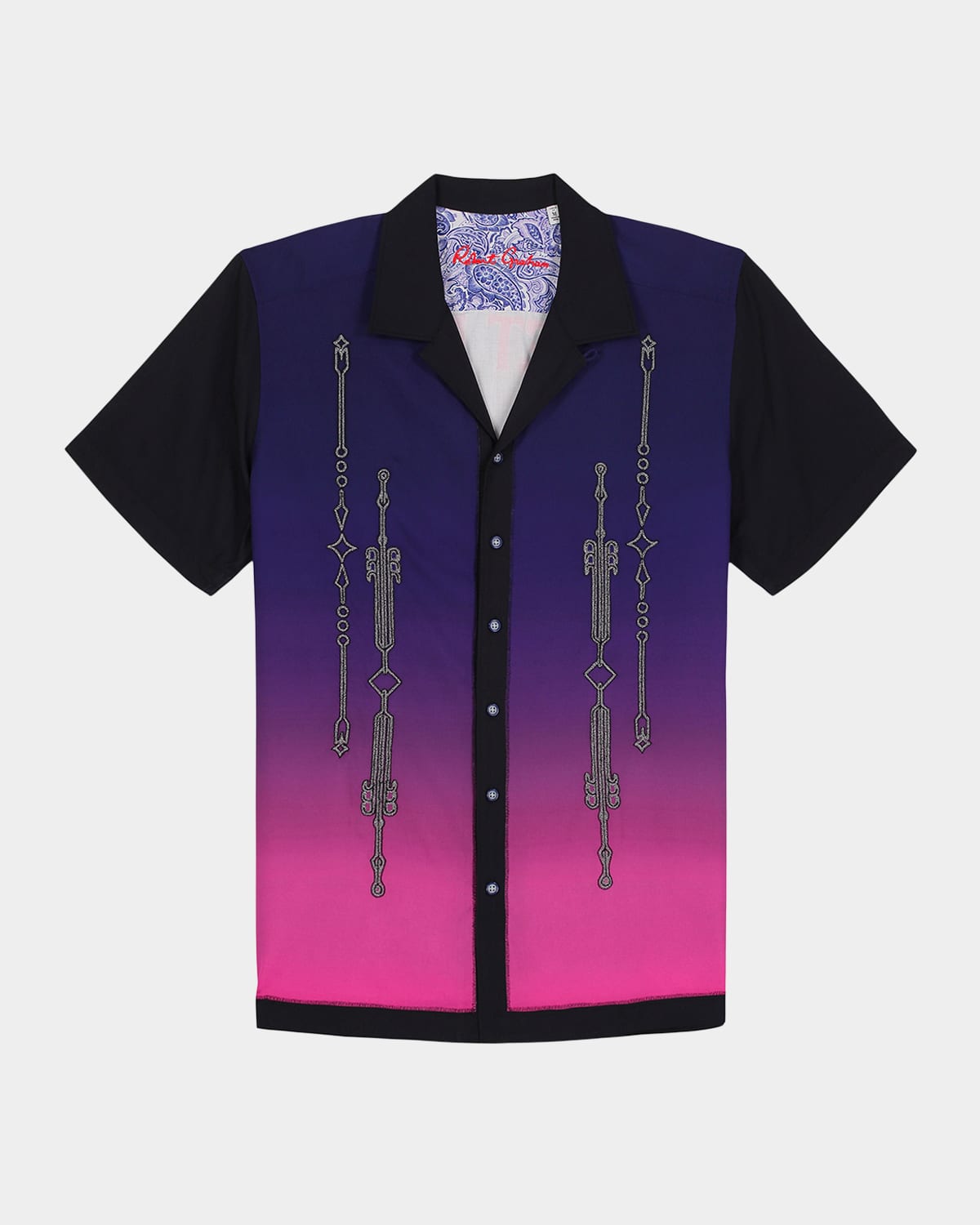 Robert Graham Men's Sunset Rally Camp Shirt In Multi