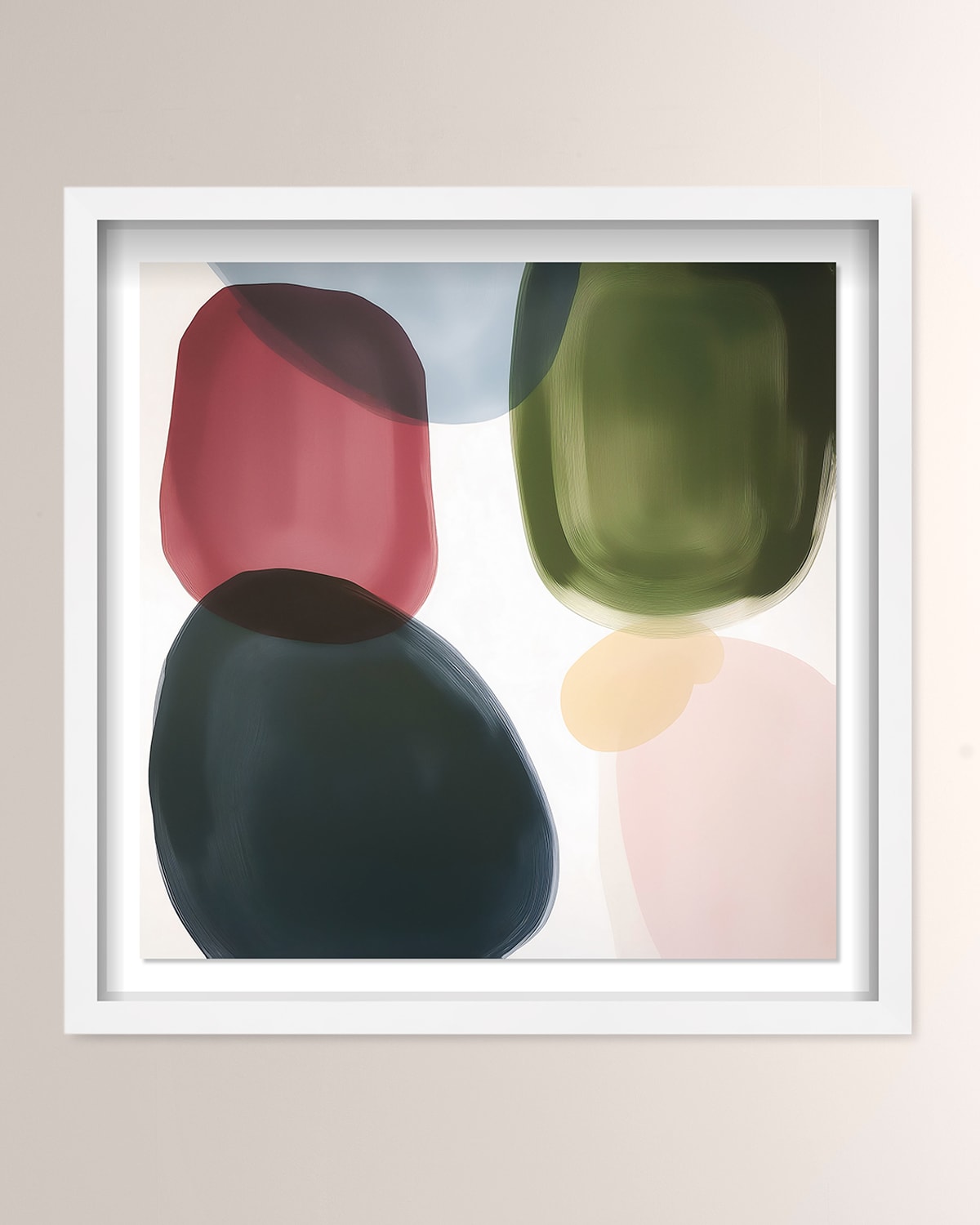 The Oliver Gal Artist Co. Opaque Whispers I Framed Art Print