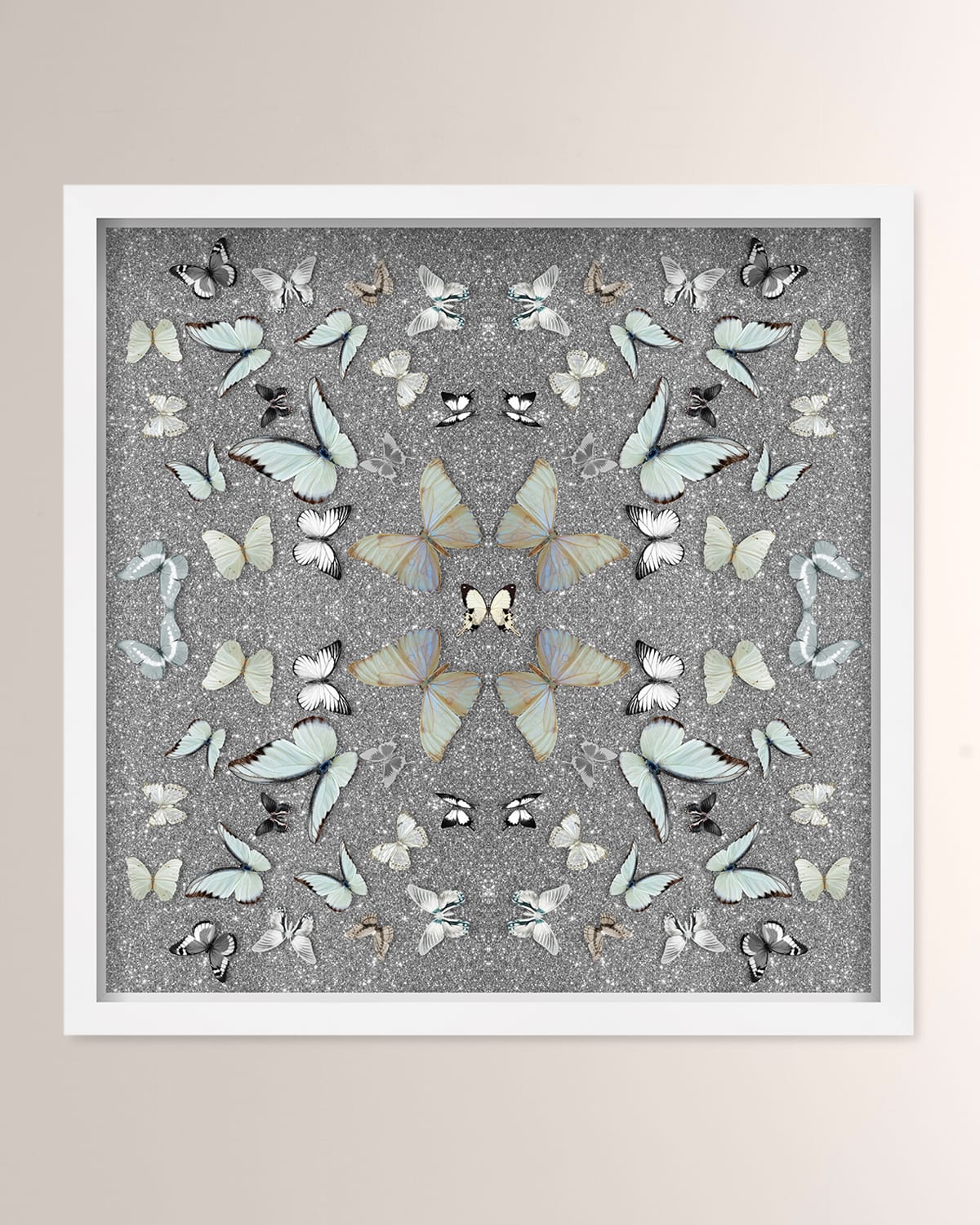 The Oliver Gal Artist Co. Butterfly Scarf Framed Art Print