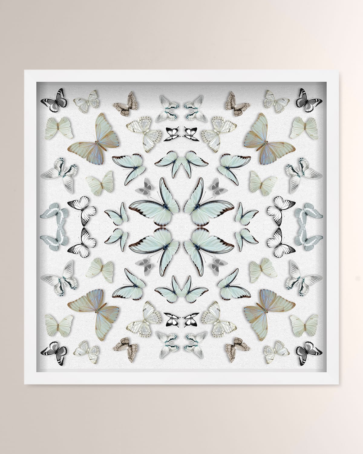 The Oliver Gal Artist Co. Butterfly Scarf Framed Art Print