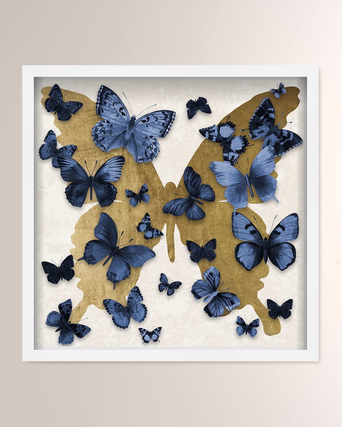 The Oliver Gal Artist Co. Butterfly Pins Hand-embellished Art Print
