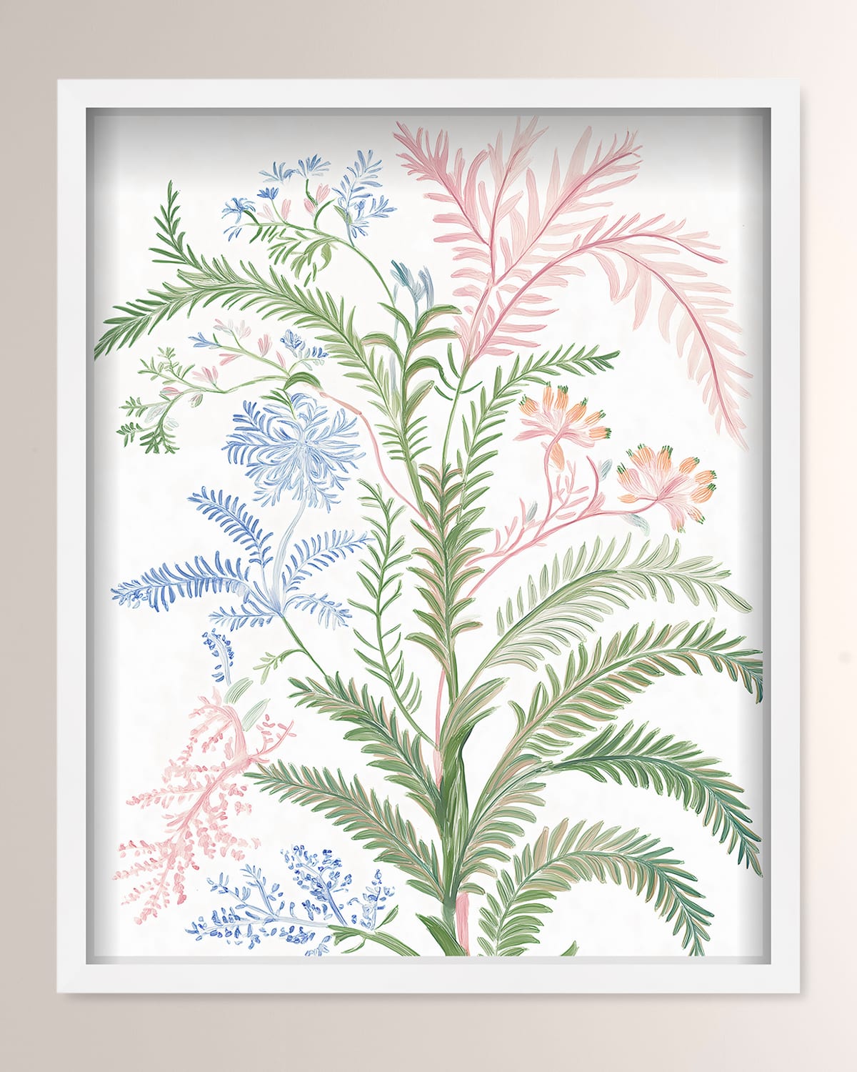 The Oliver Gal Artist Co. Leaflight Symphony Ii Framed Art Print