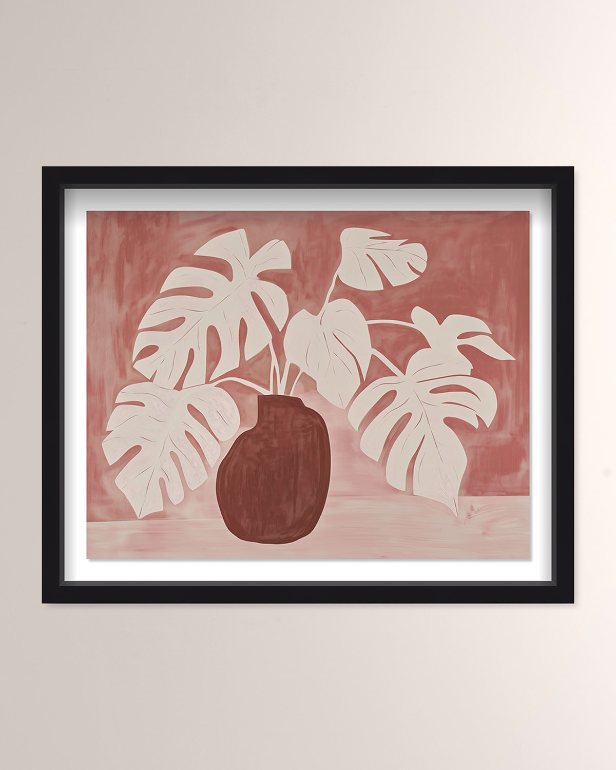 The Oliver Gal Artist Co. Fiery Nature Framed Art Print On Paper