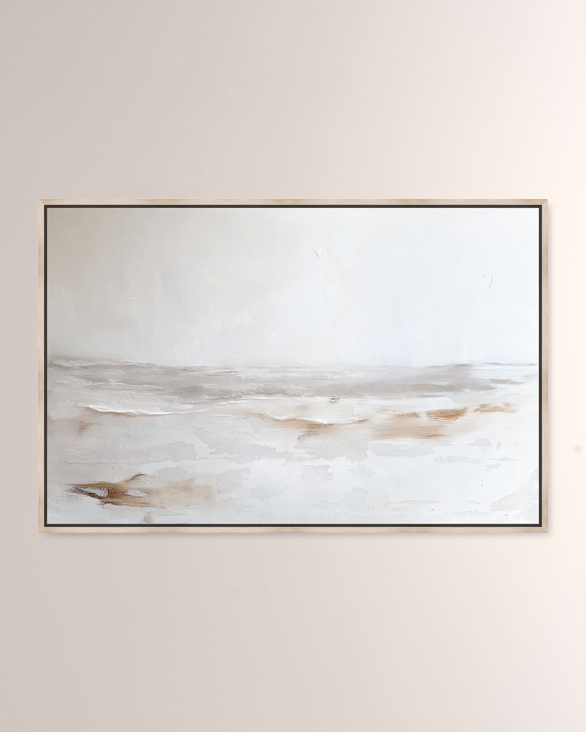 The Oliver Gal Artist Co. Interstellar Sands Ii Framed Giclee On Canvas