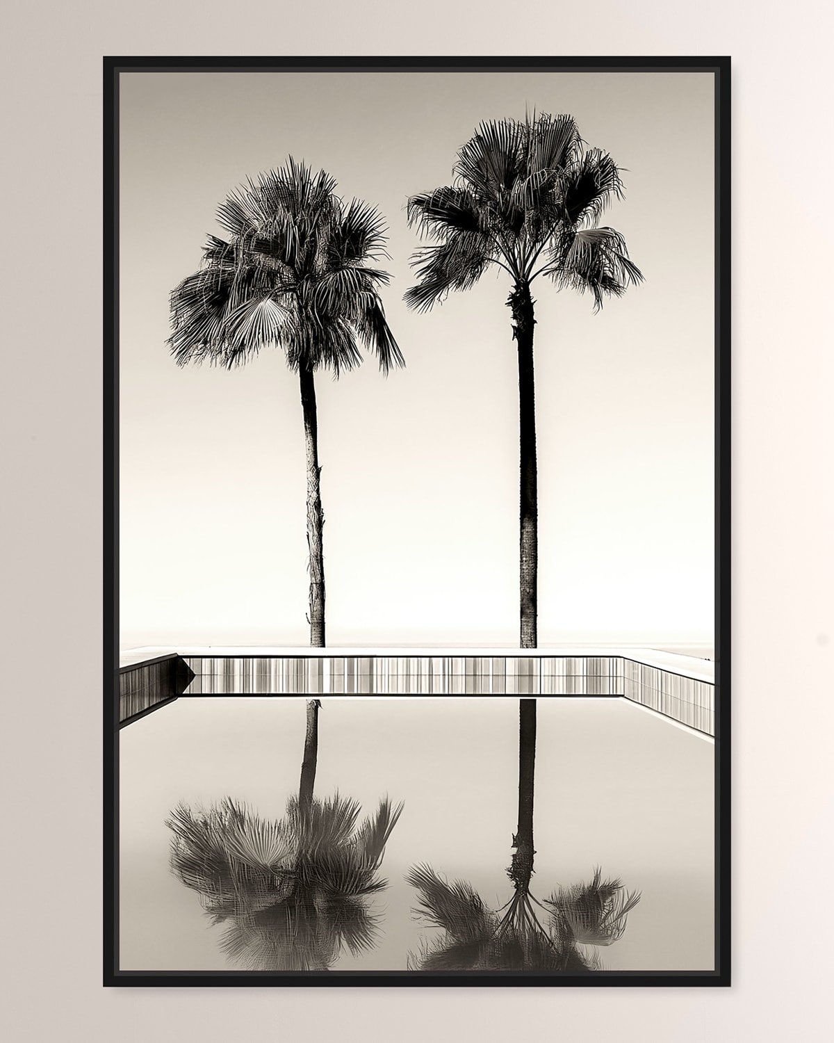 The Oliver Gal Artist Co. Two Palms Framed Art Print On Acrylic