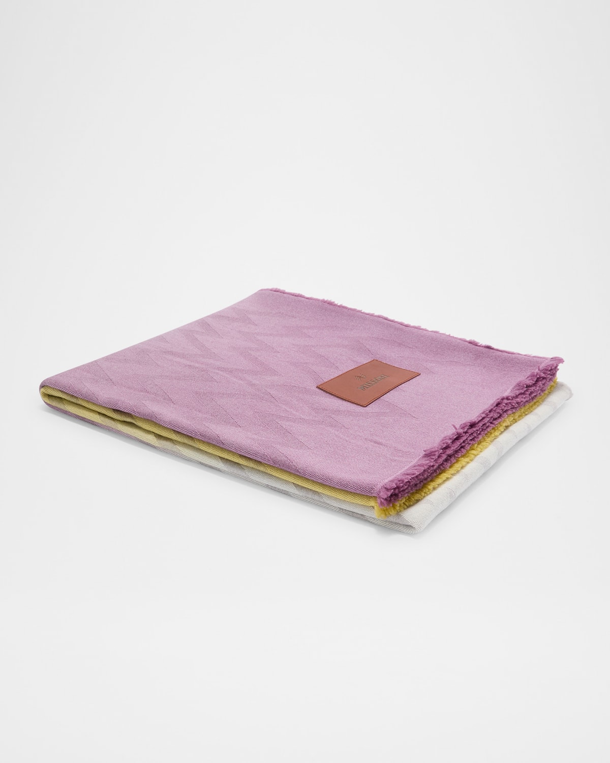 MISSONI GRADIENT WOOL THROW, 60" X 71" 
