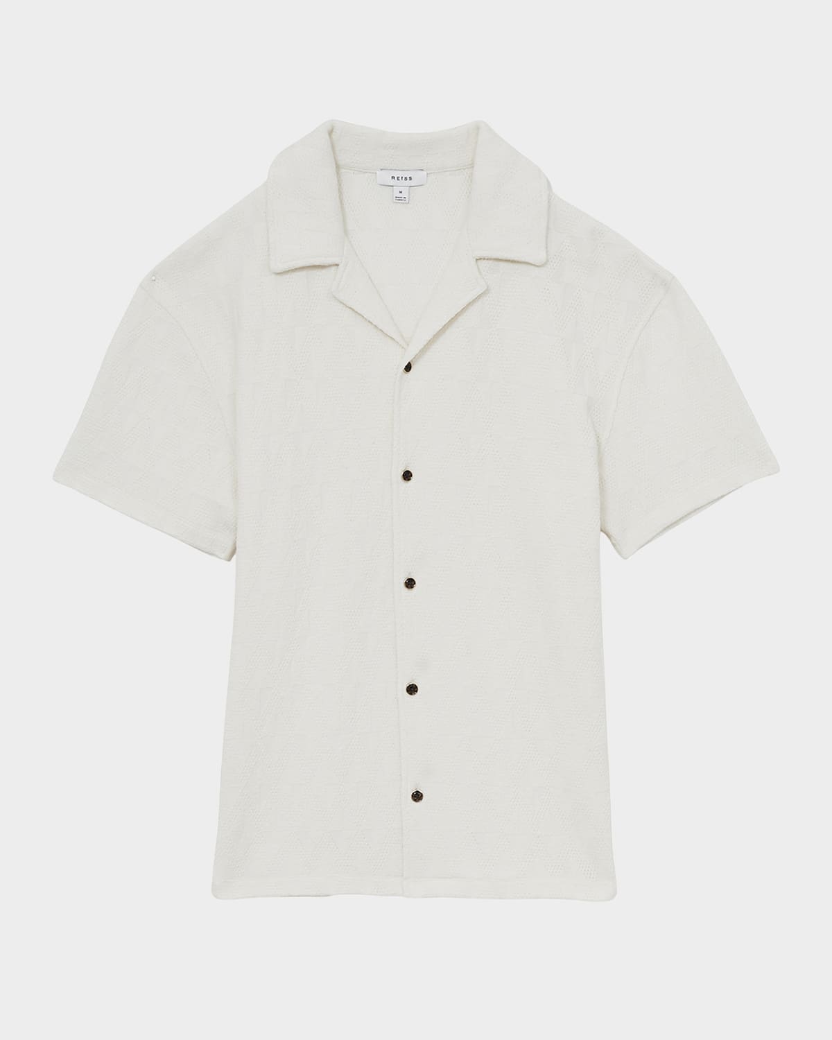 Men's Ackling Geo Knit Camp Shirt