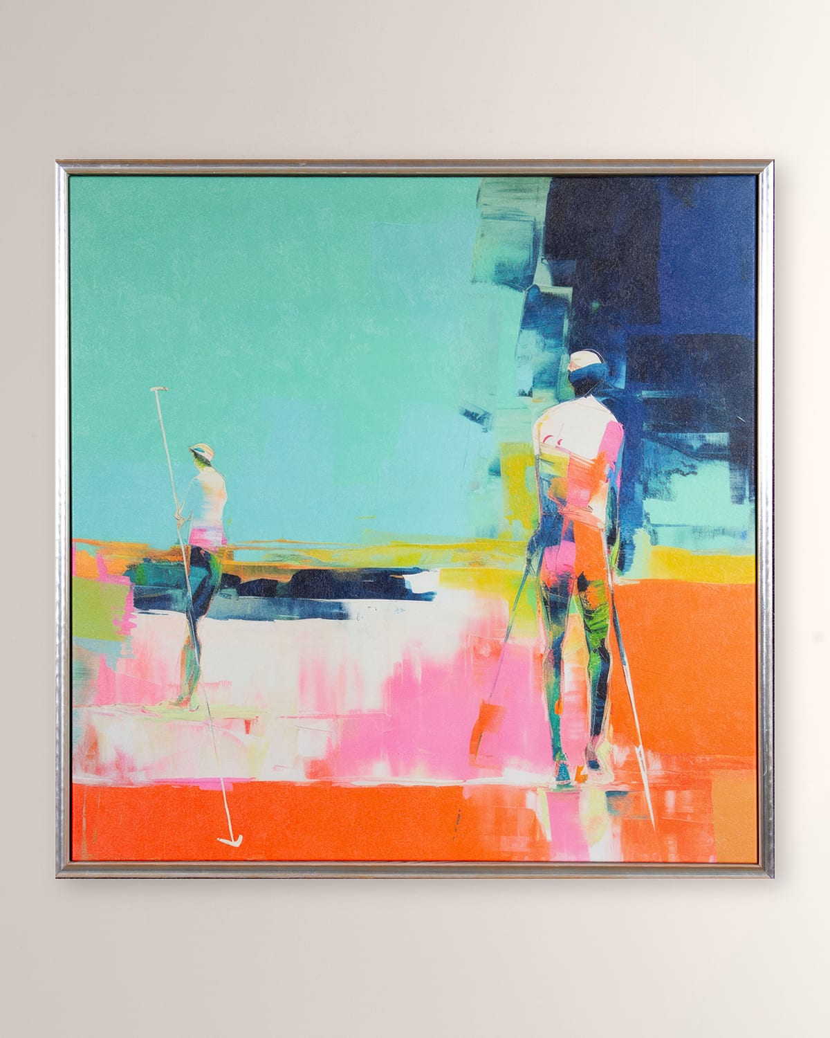 Shadow Catchers Golf Players Ii Framed Giclee