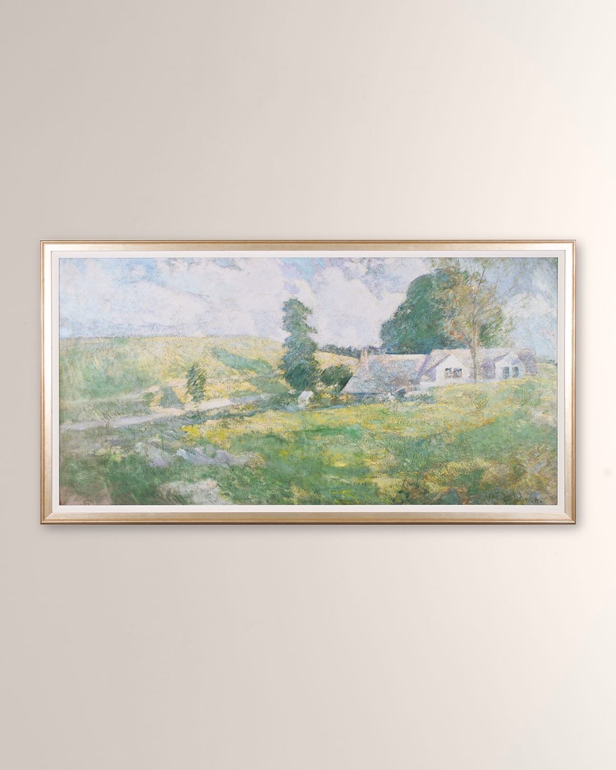 Shadow Catchers Summer Framed Giclee On Canvas