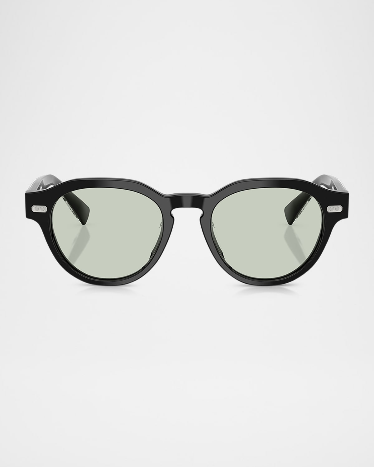 Brunello Cucinelli Bc3007 Acetate & Plastic Round Optical Glasses