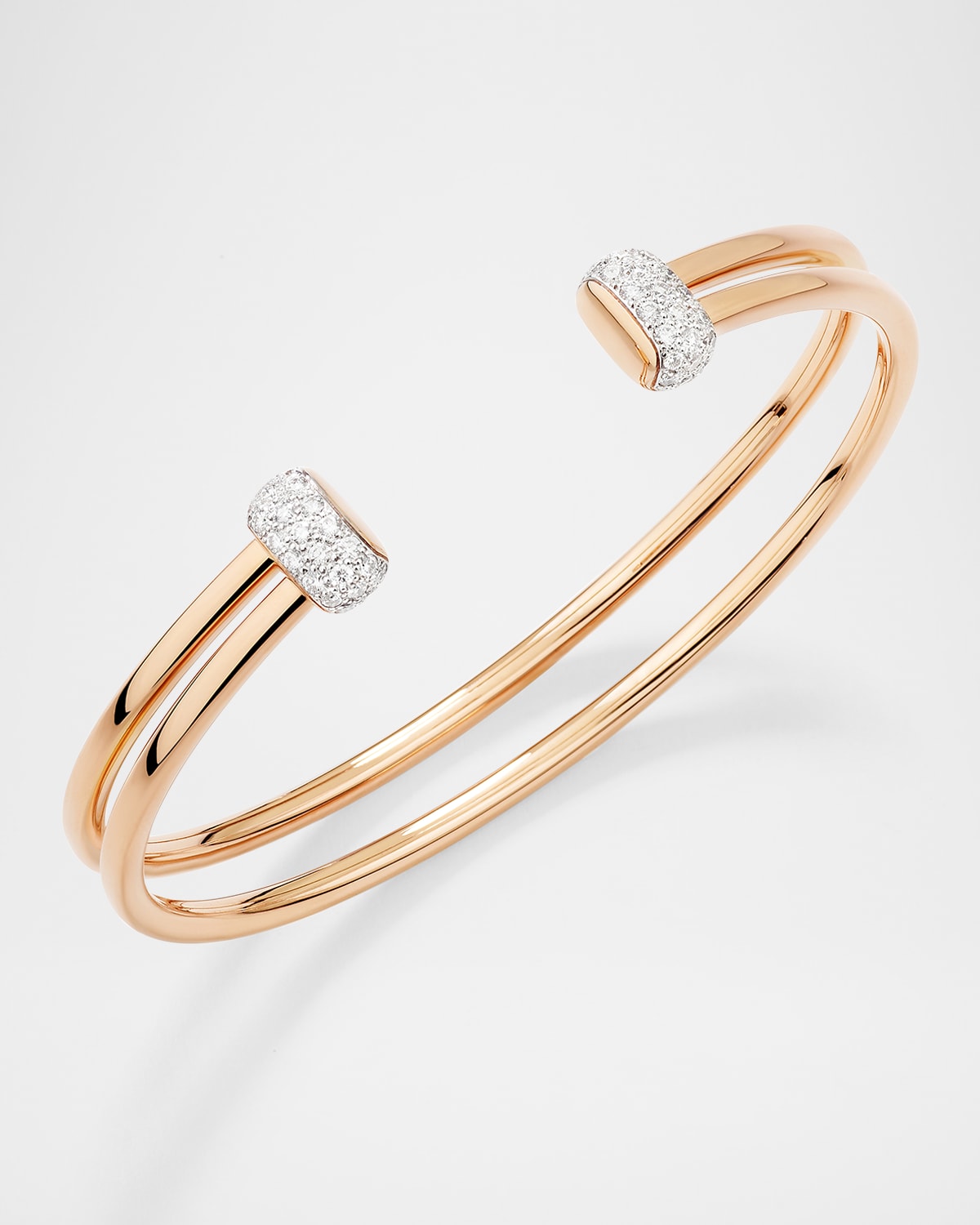 Together 18K Rose Gold Diamond Bracelet