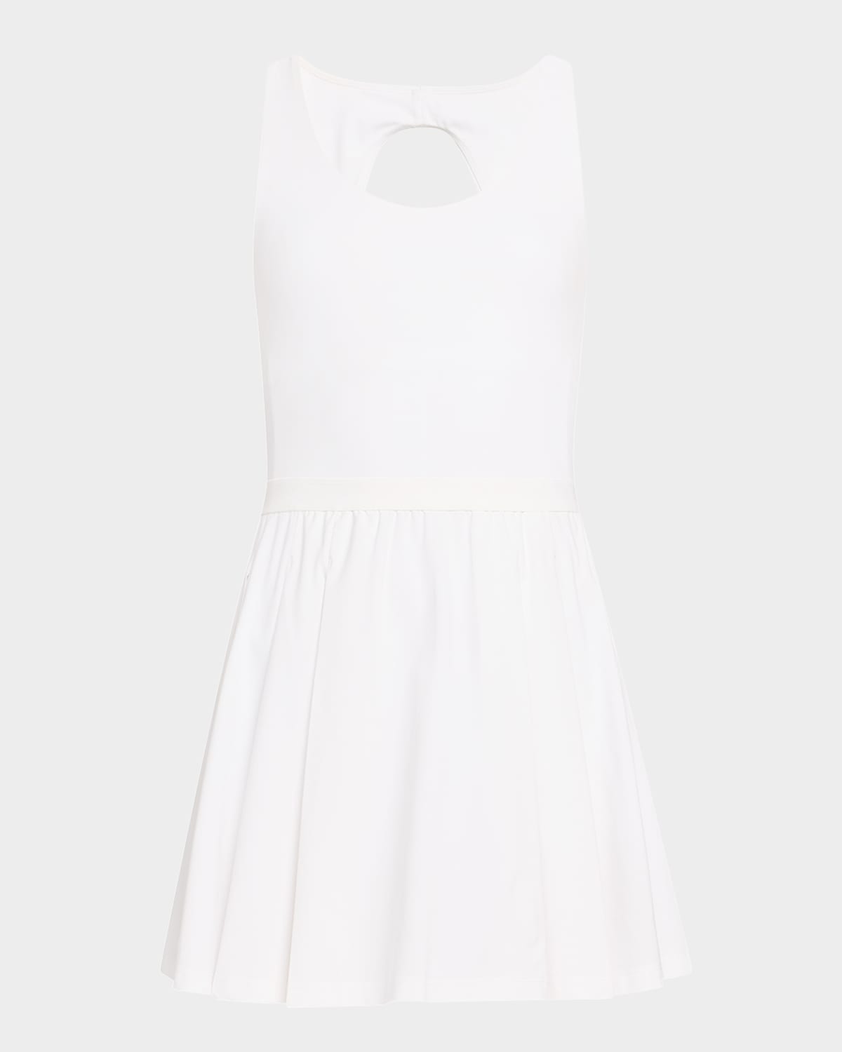 BEYOND YOGA SCORE PLEATED ACTIVE DRESS 