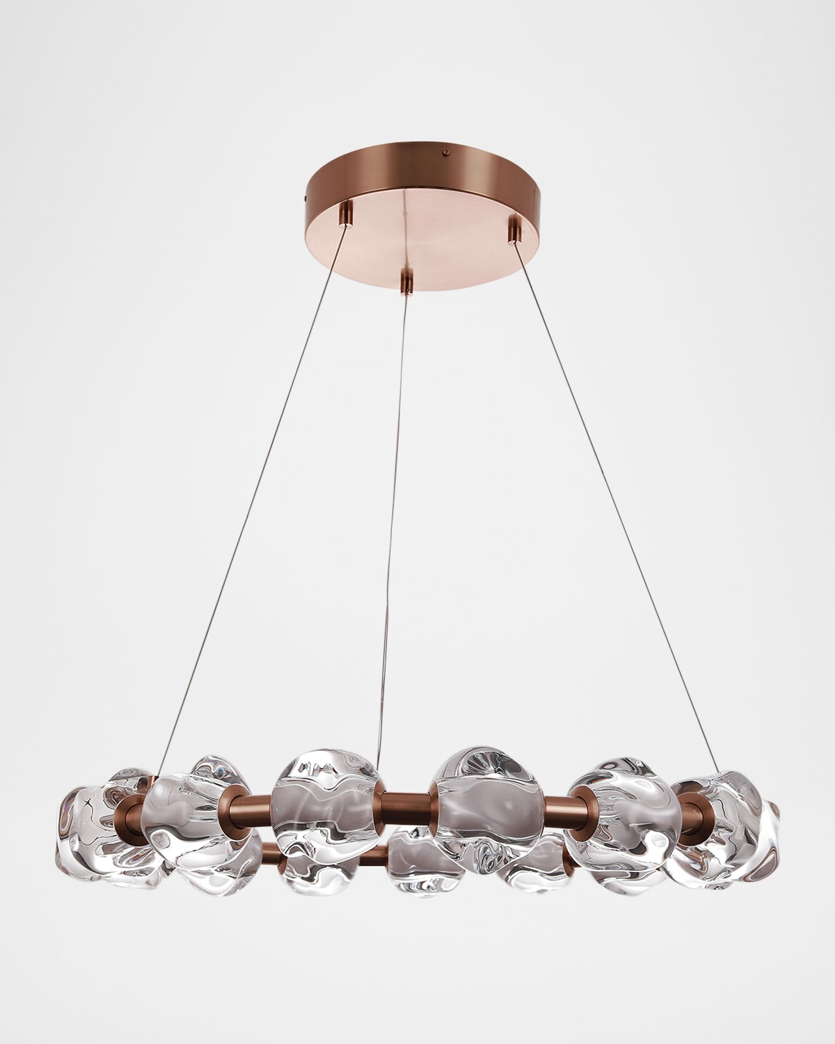 Ellington Jackie 30" 15-light Led Chandelier In Gold