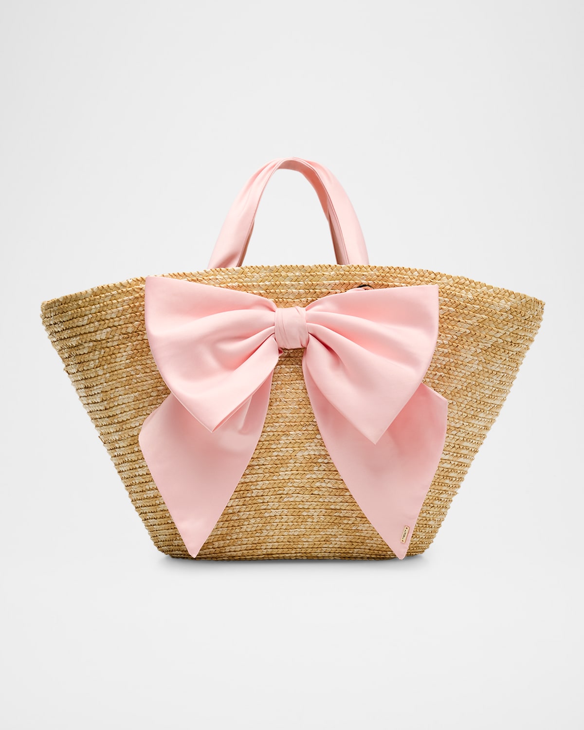 Carlotta Straw Bow Bag