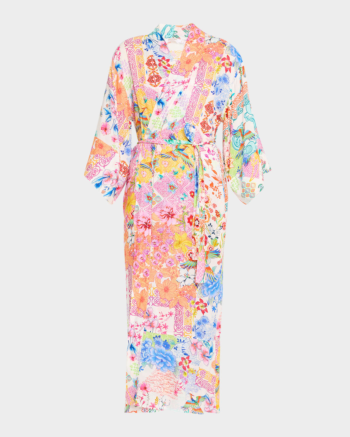 Johnny Was Paula Kimono Robe Coverup In Paula