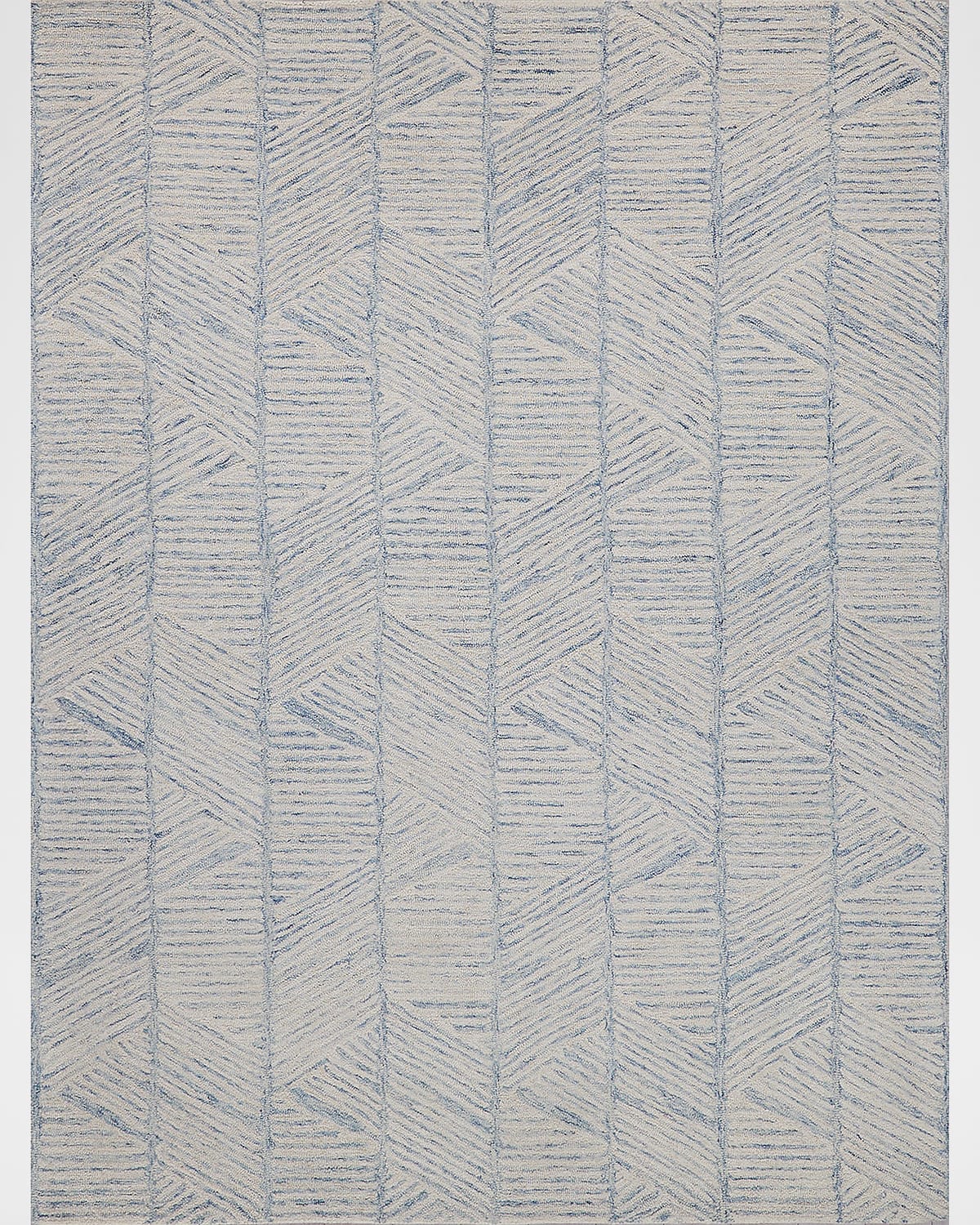 Exquisite Rugs Kascata 6785 Area Rug, 6' X 9' In Blue/ivory