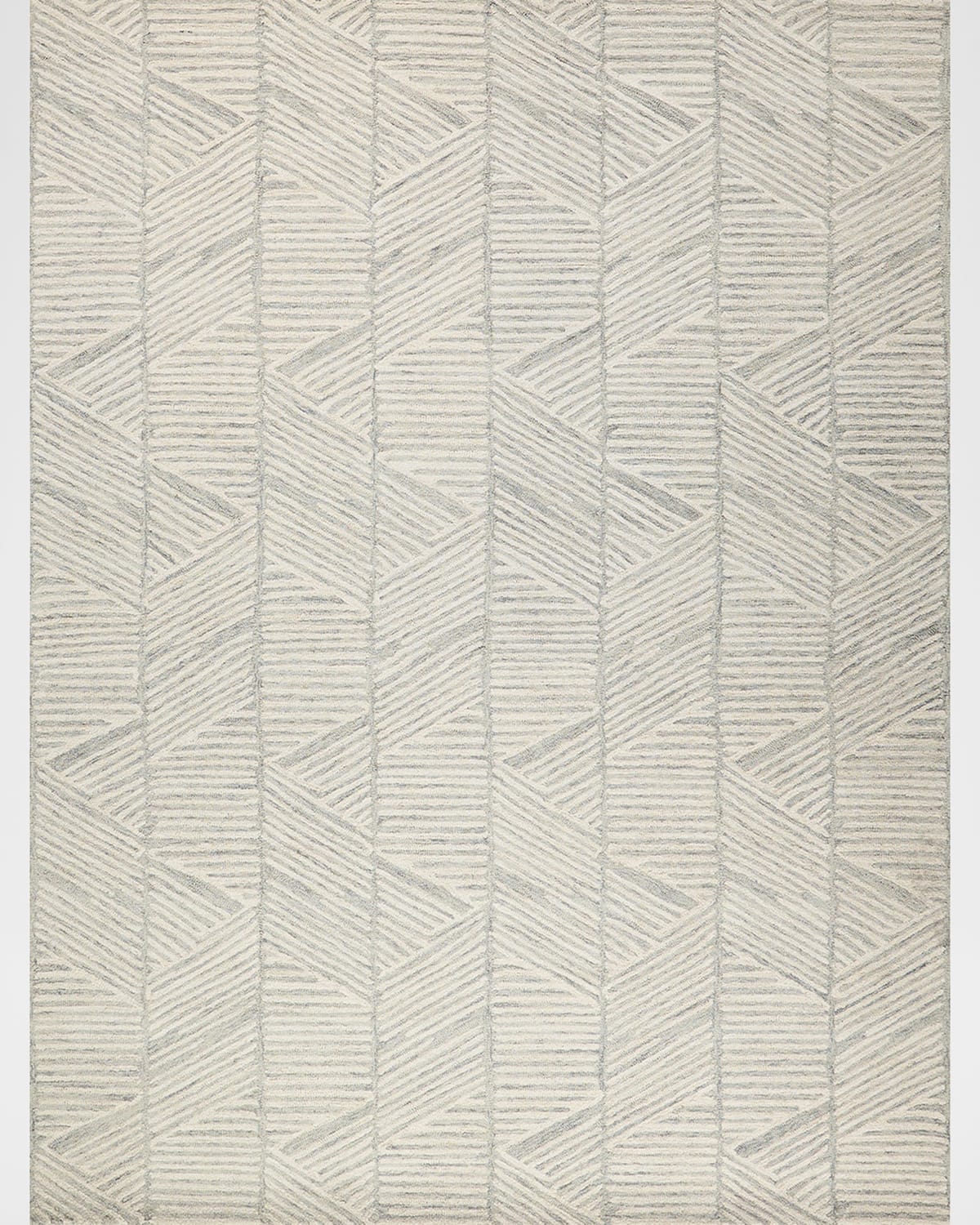 Exquisite Rugs Kascata 6786 Area Rug, 8' X 10' In Silver/ivory