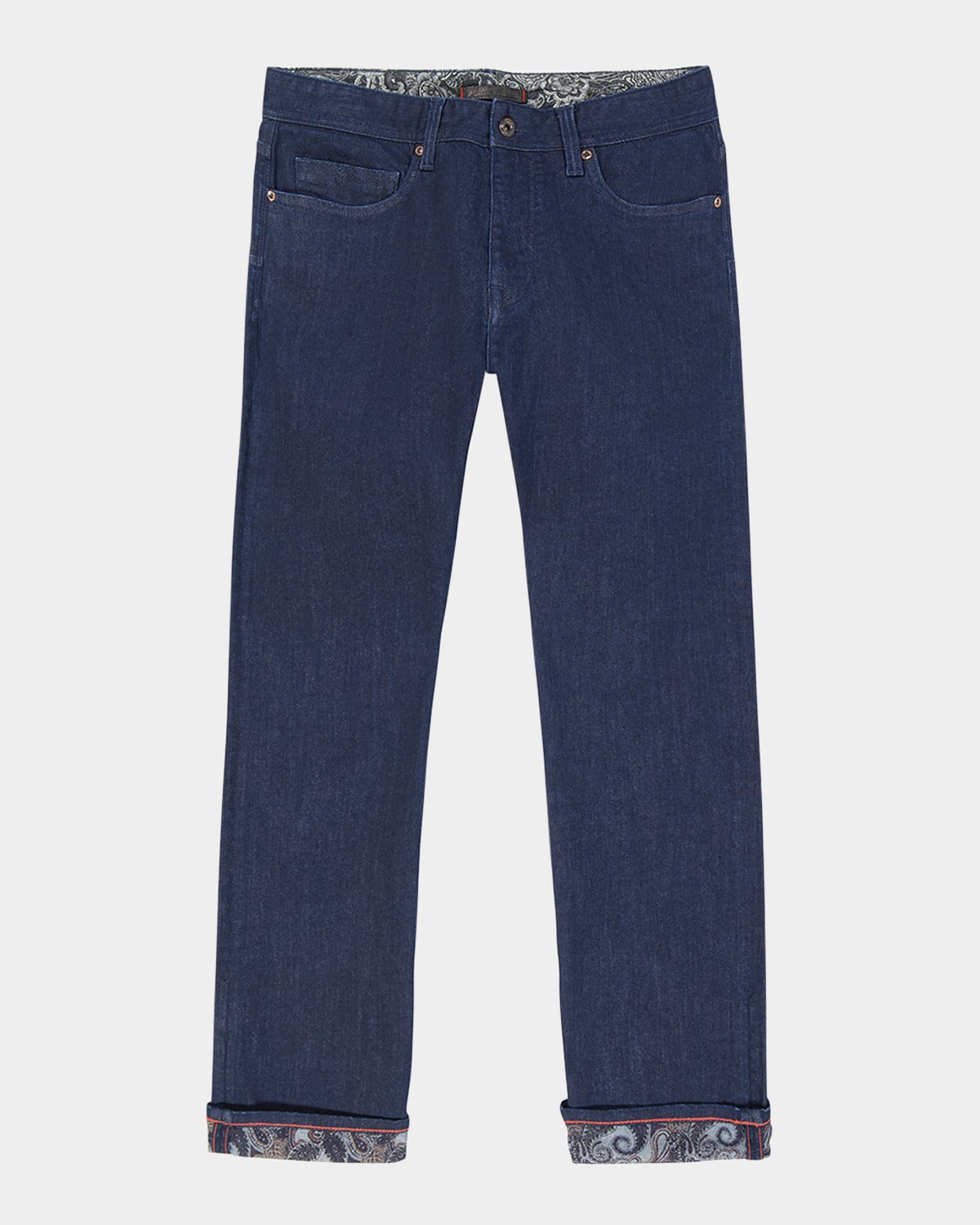 Robert Graham Gottsman Straight Leg Jeans In Purple