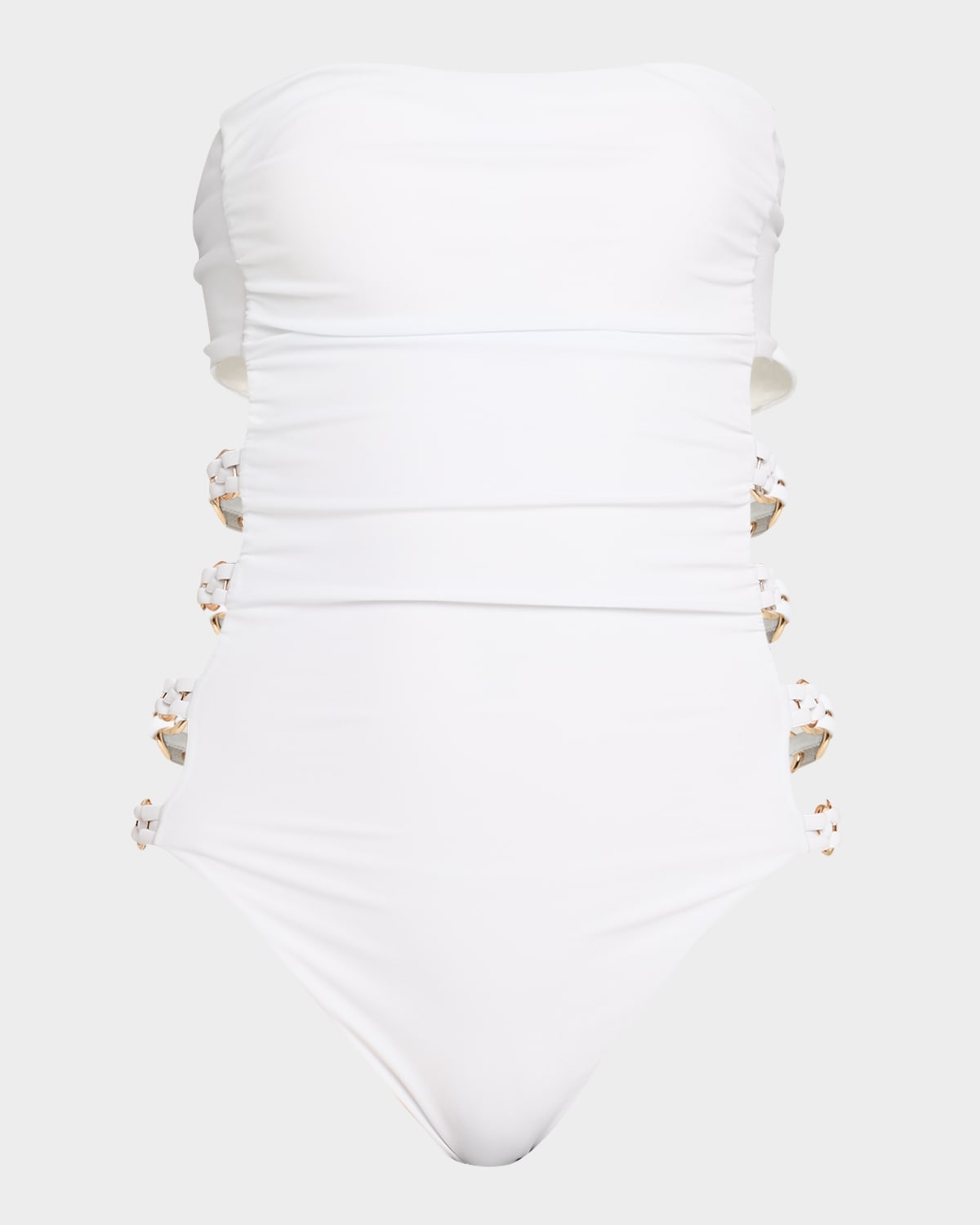 RAMY BROOK VIVIANA STRAPLESS ONE-PIECE SWIMSUIT 