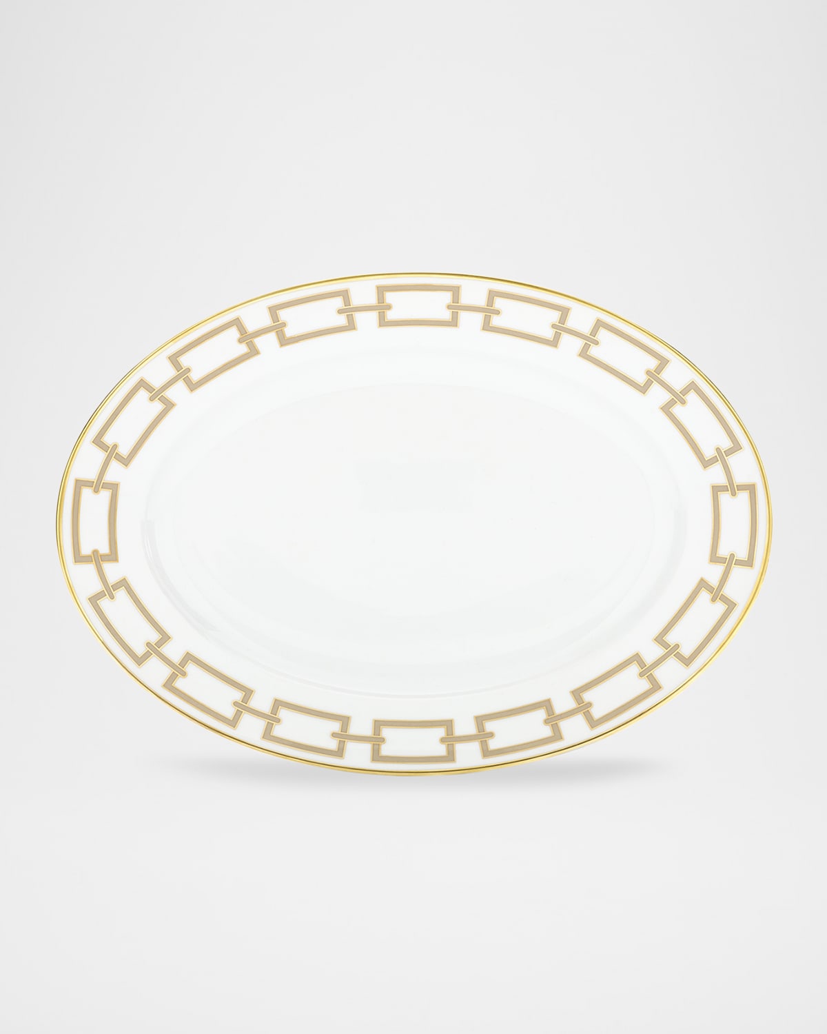 Ginori 1735 Catene Cachemire Oval Flat Platter