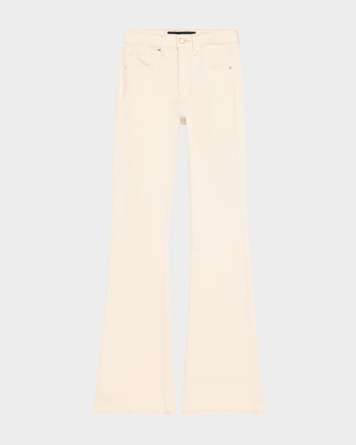 Shop Veronica Beard Beverly High-rise Skinny Flare Jeans