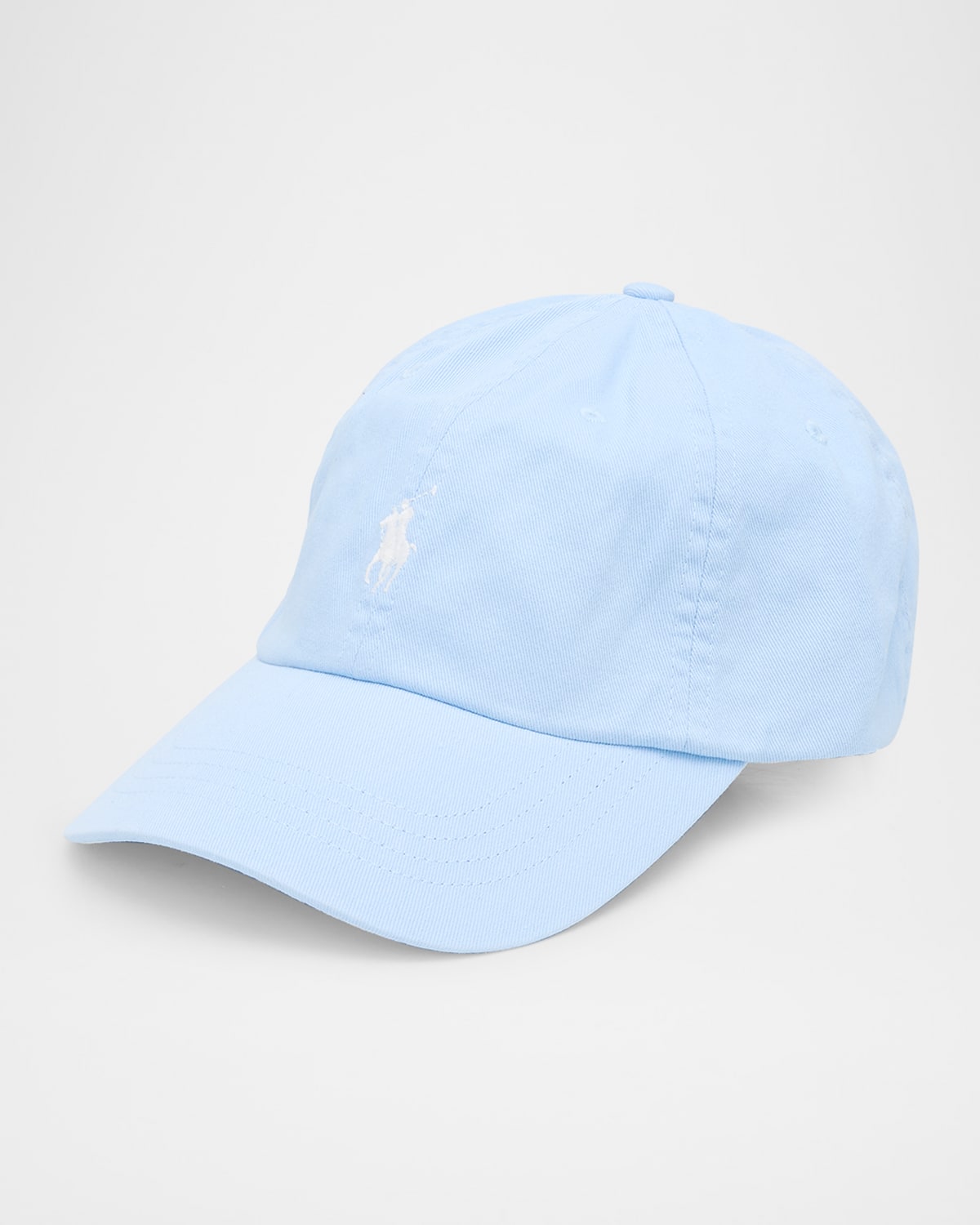 Polo Ralph Lauren Logo Cotton Baseball Cap In Office Blue