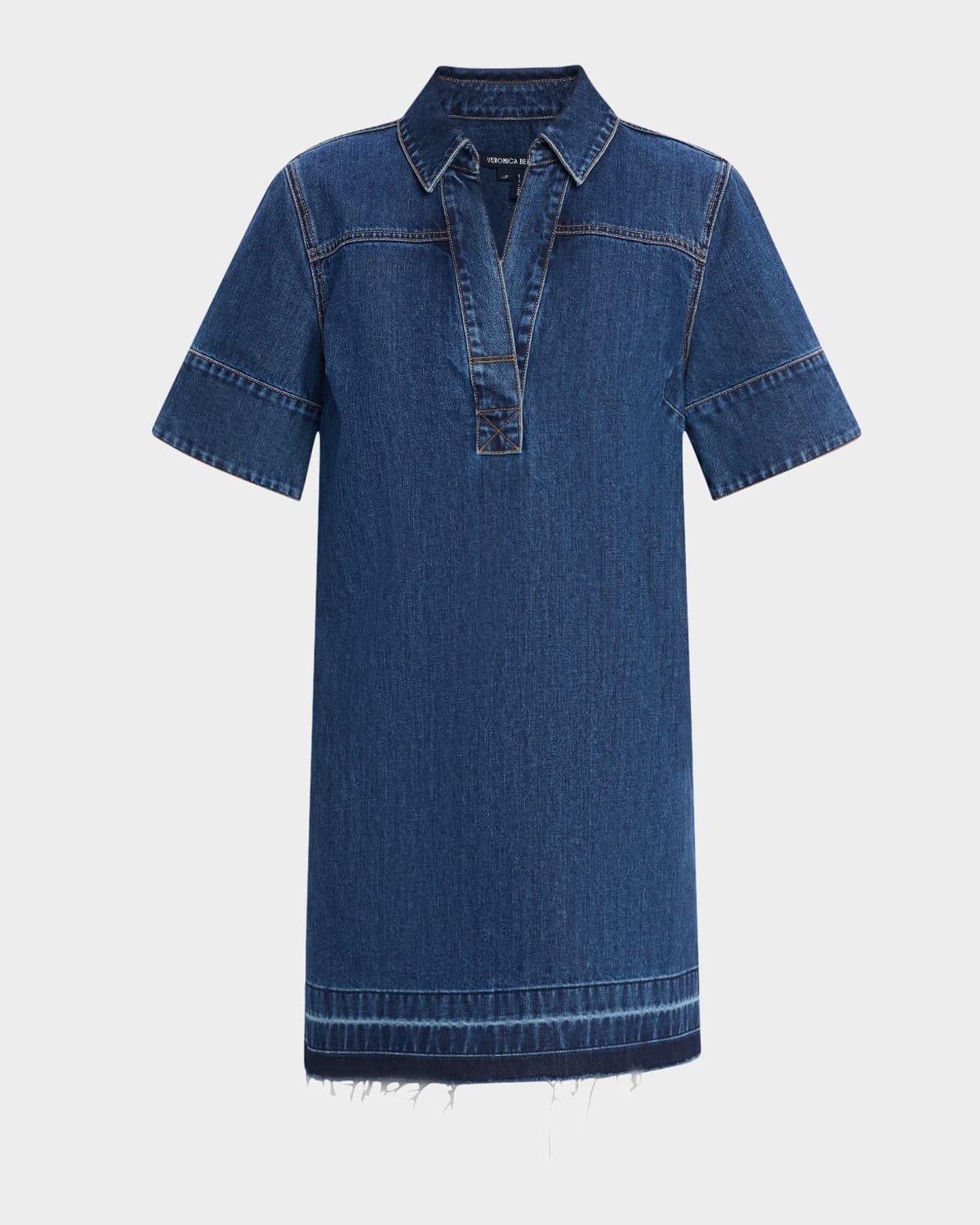 Veronica Beard Felice Denim Mini Dress