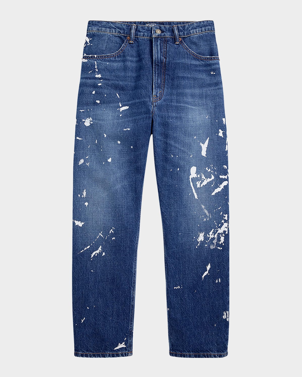 Polo Ralph Lauren Relaxed Tapered Jeans In Blue