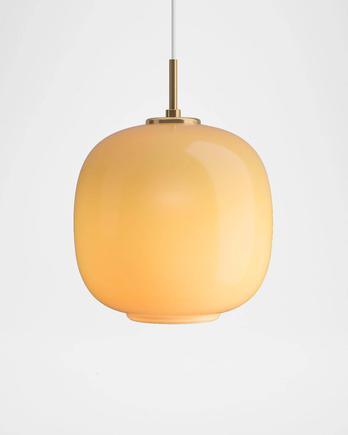 Louis Poulsen Vl45 Radiohus Pendant Lamp In Amber