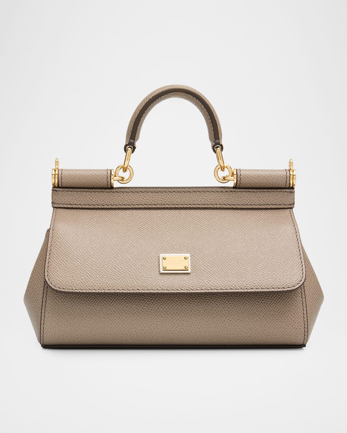 Medium Sicily Elongated Top-Handle Bag